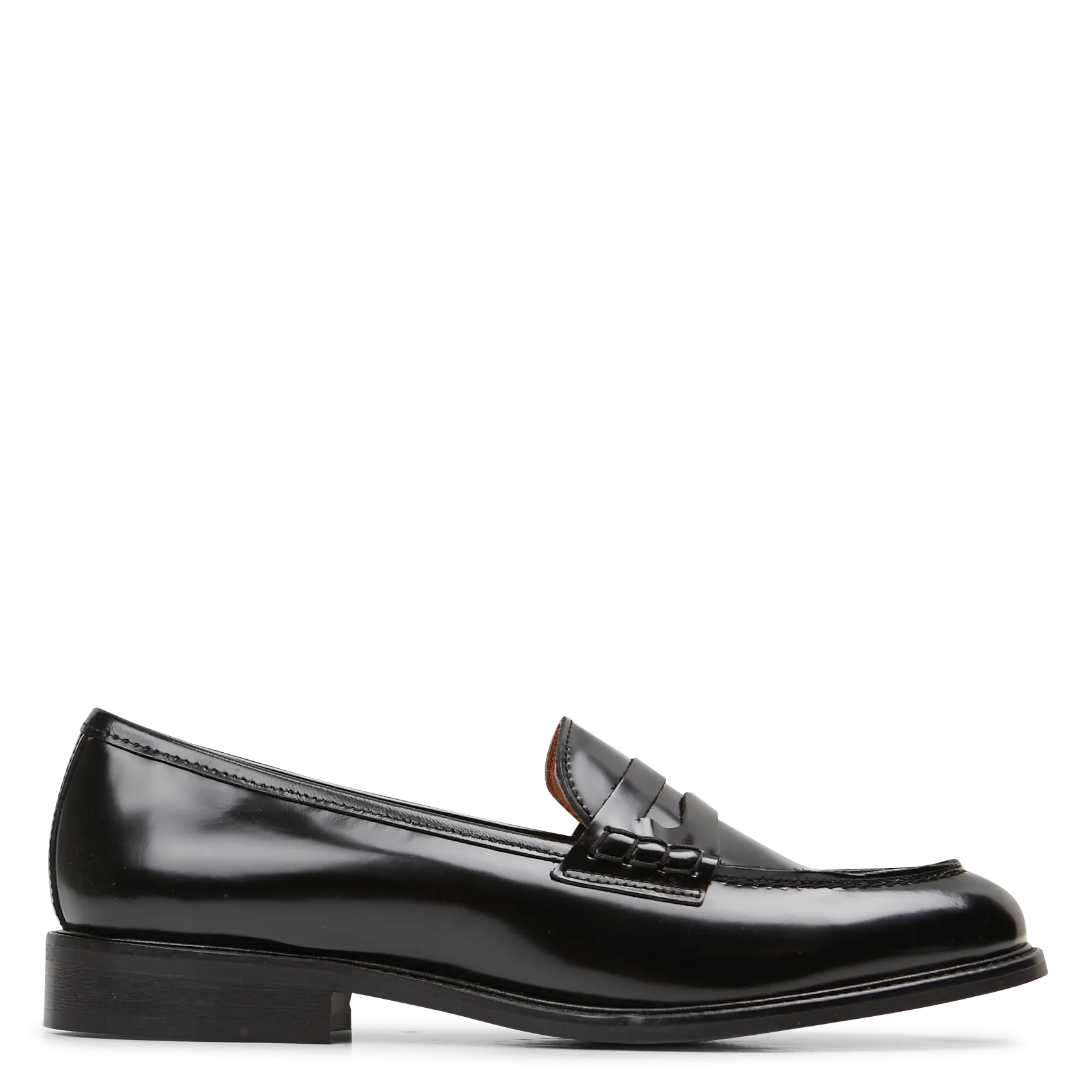 Ledermokassins Schwarz ANGELLA