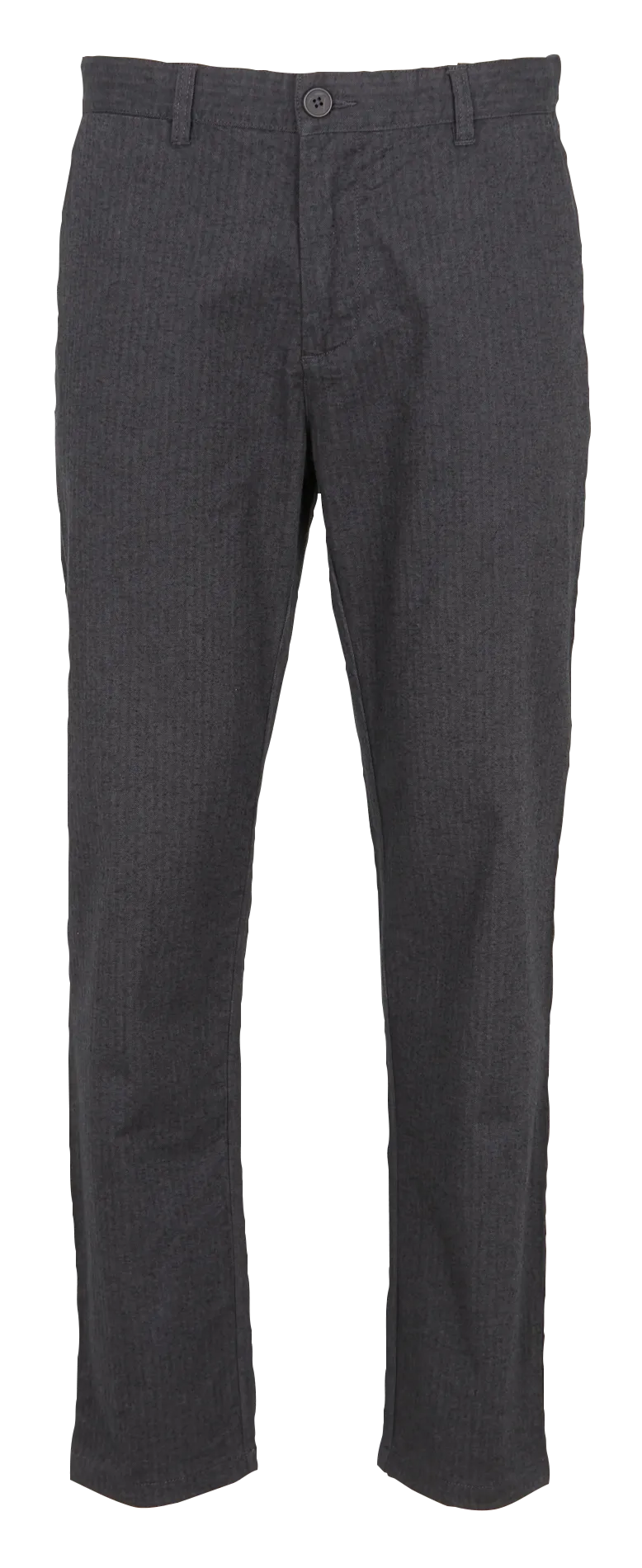 Gerade geschnittene Hose aus Bio-Baumwoll-Mix Grau