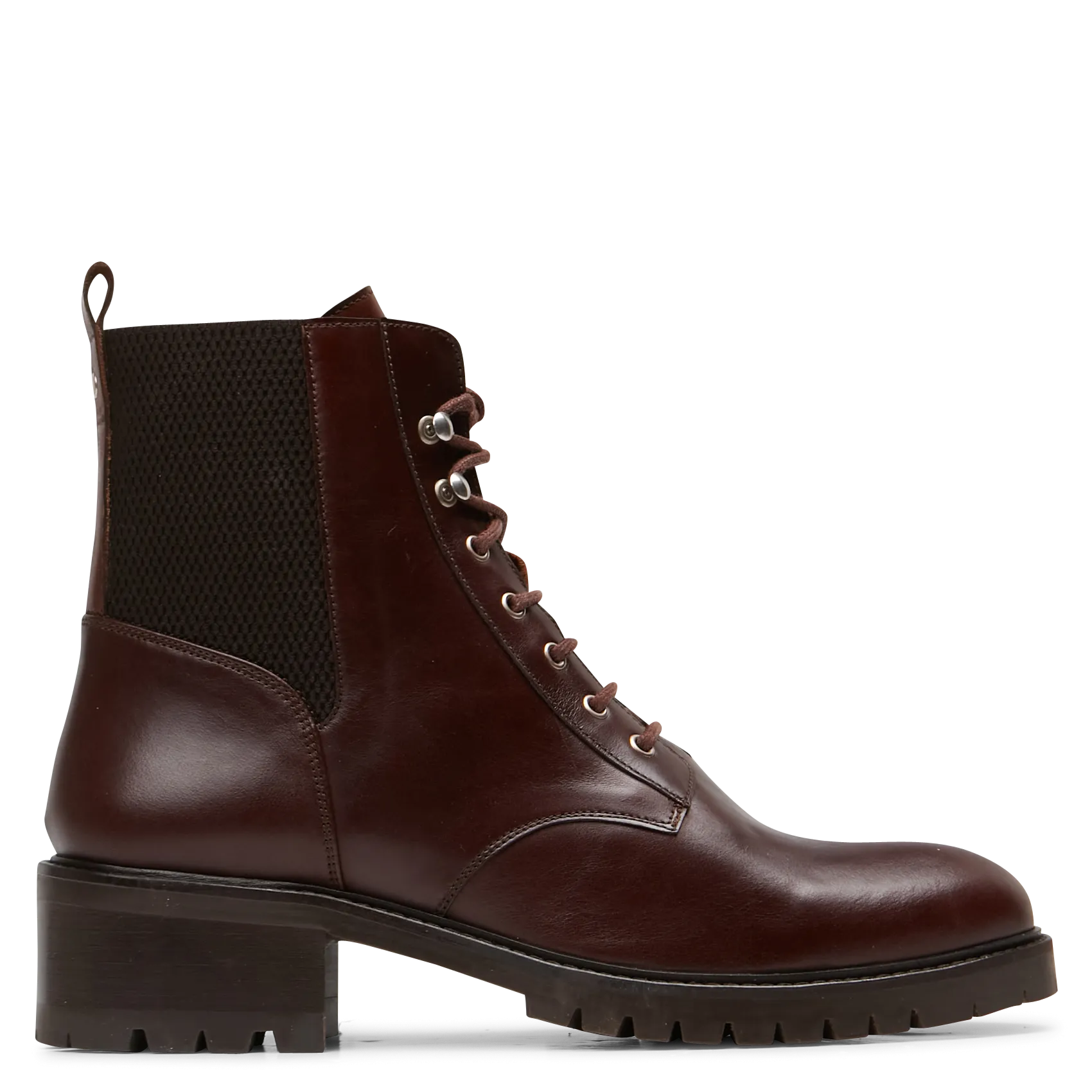 Lederstiefeletten Braun AZELIE