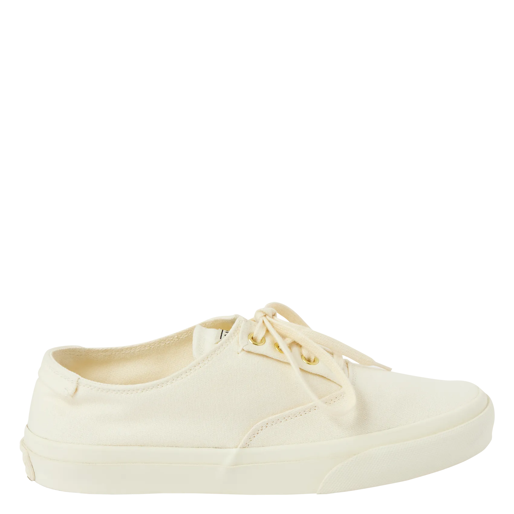 Niedrige Canvas-Sneaker Beige ALEX