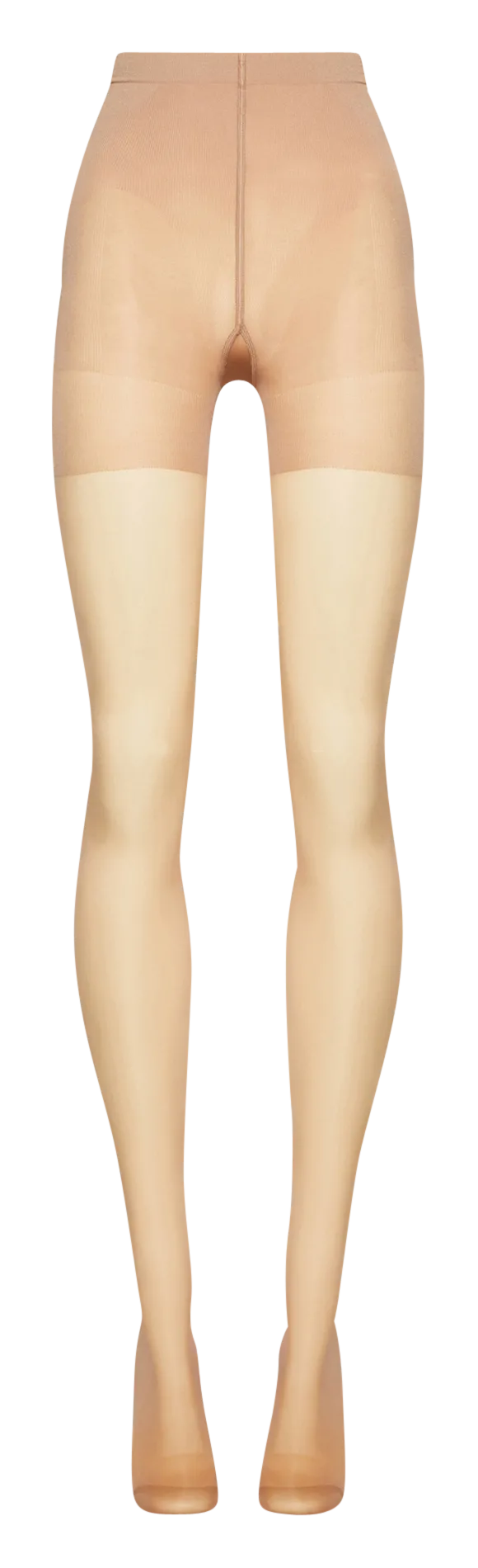 Transparente Strumpfhose Beige Fatal 15 Tights
