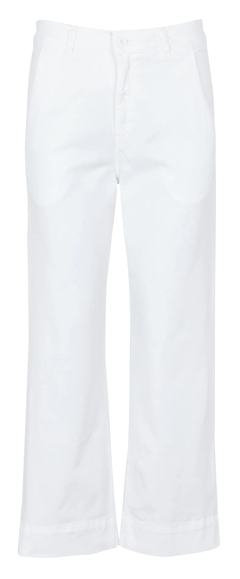 7/8-Taillenhose aus Baumwolle Weiss PALTROW