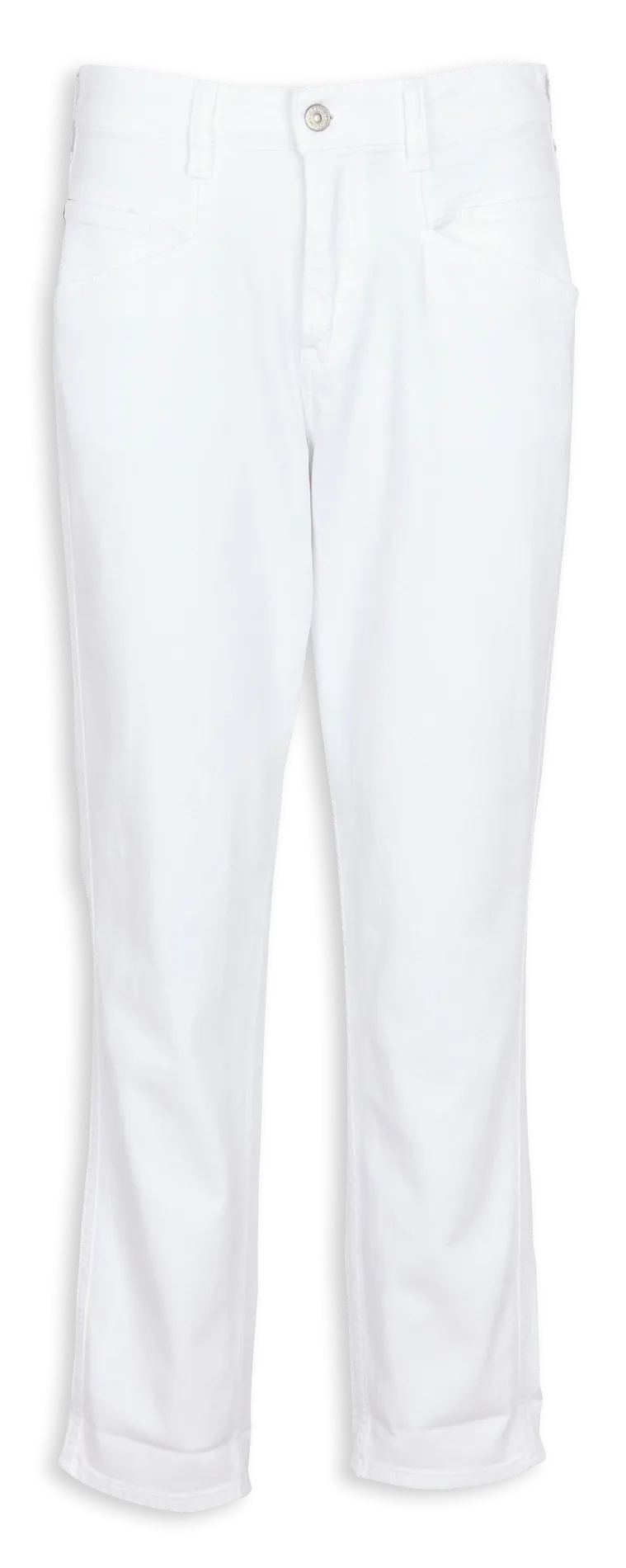 Jeans aus Stretch-Baumwolle Weiss THIL