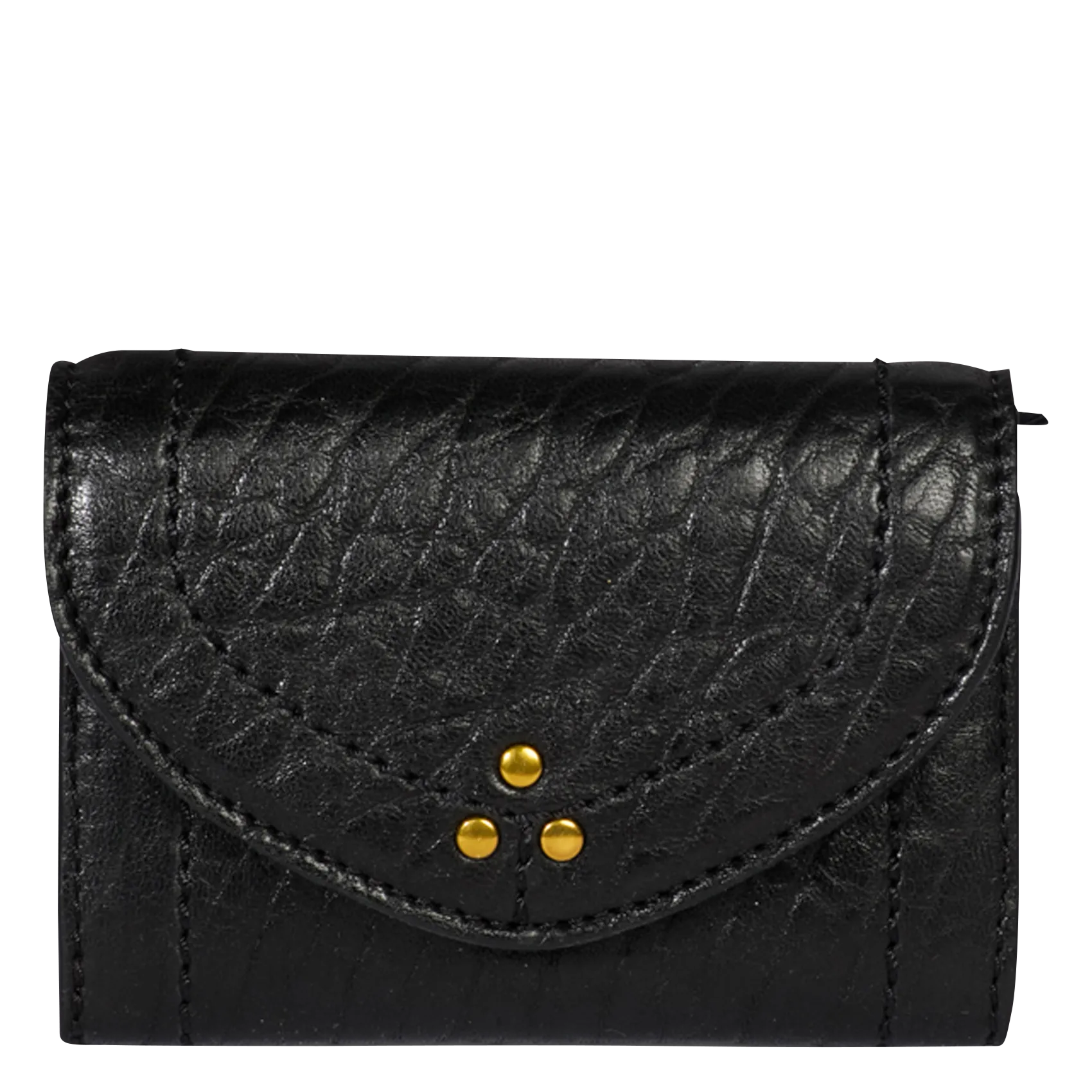 Brieftasche aus Leder Schwarz HELMUT PM