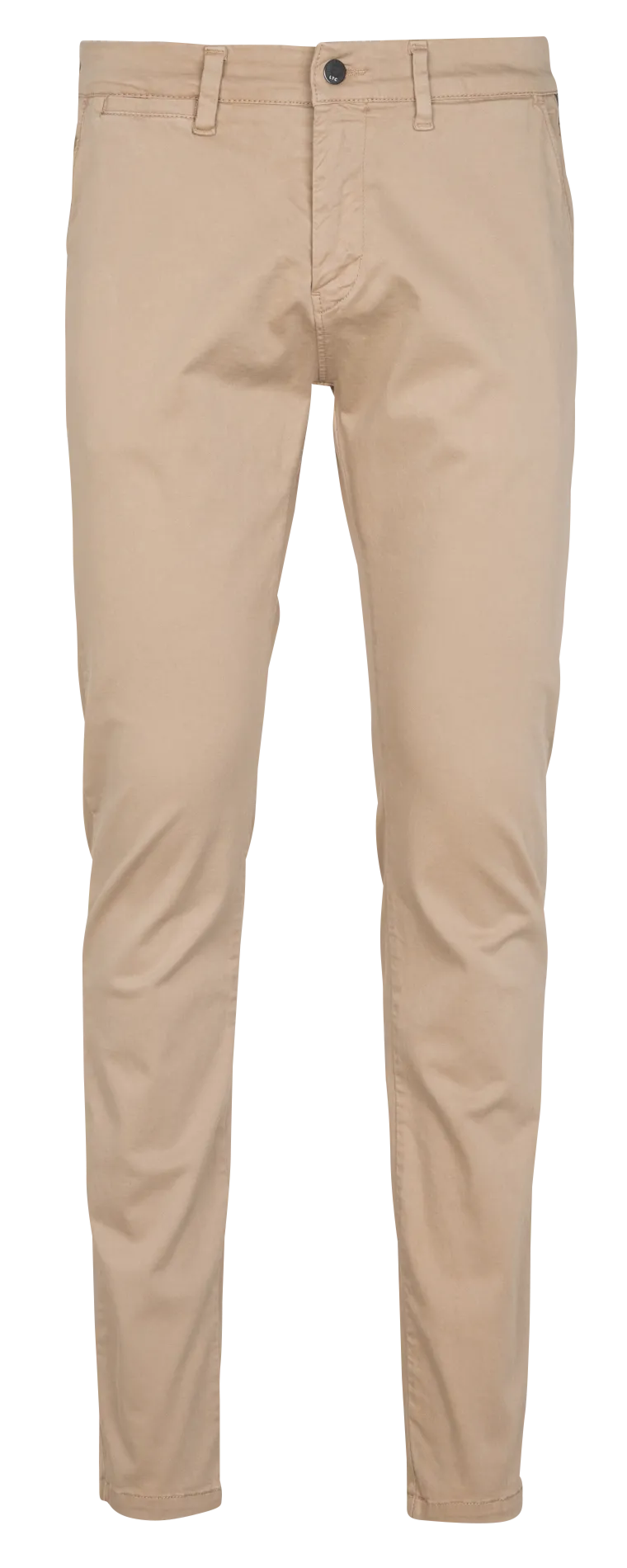 Weite Chino aus Stretch-Baumwolle Weiss CESAR