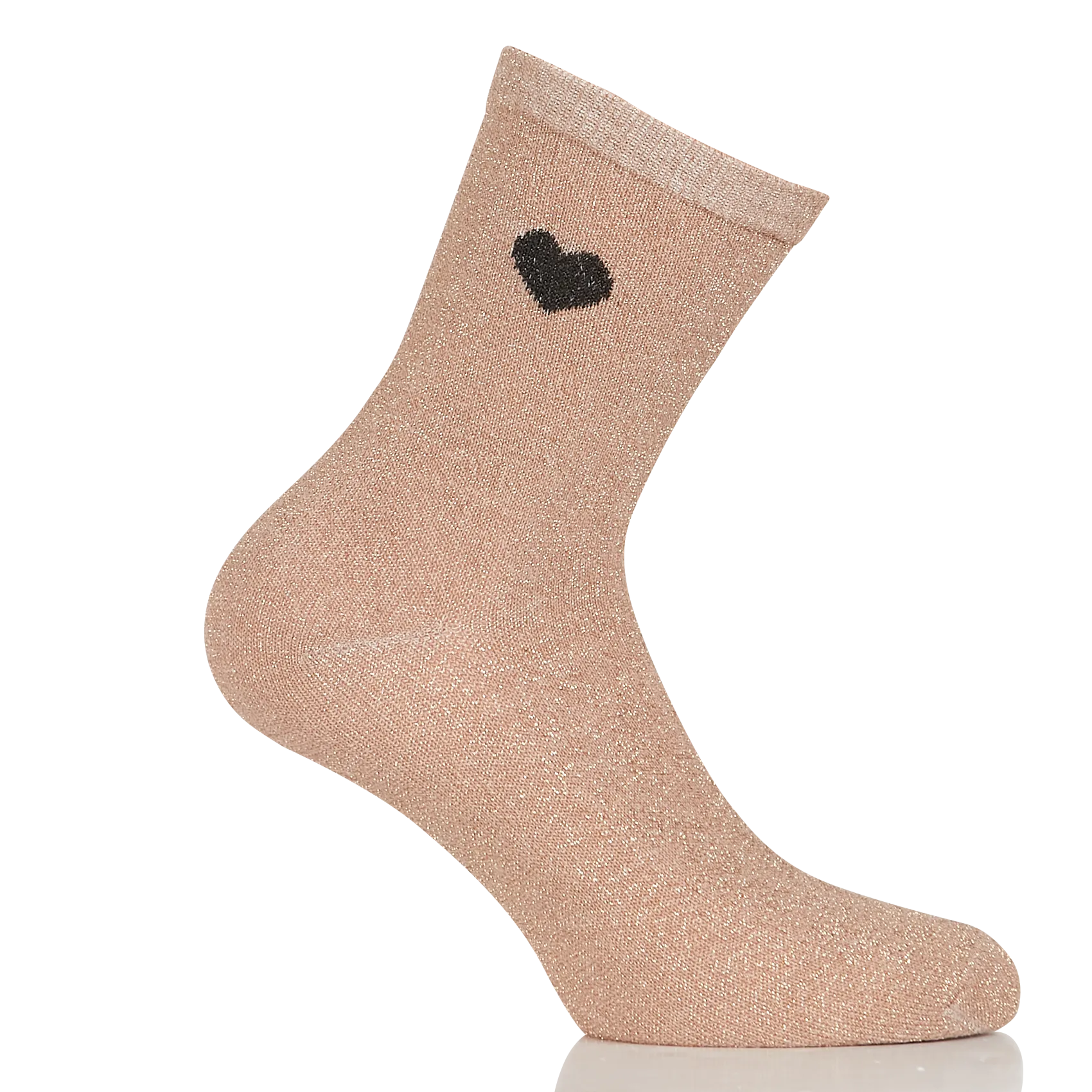 Pack Socken mit Metallic-Garn Weiss NOLIA