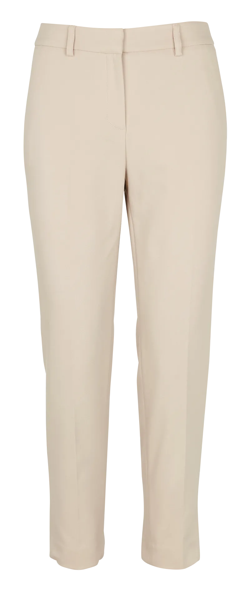 Tapered Hose aus Baumwoll-Mix Beige 241P-PSIDIKO2