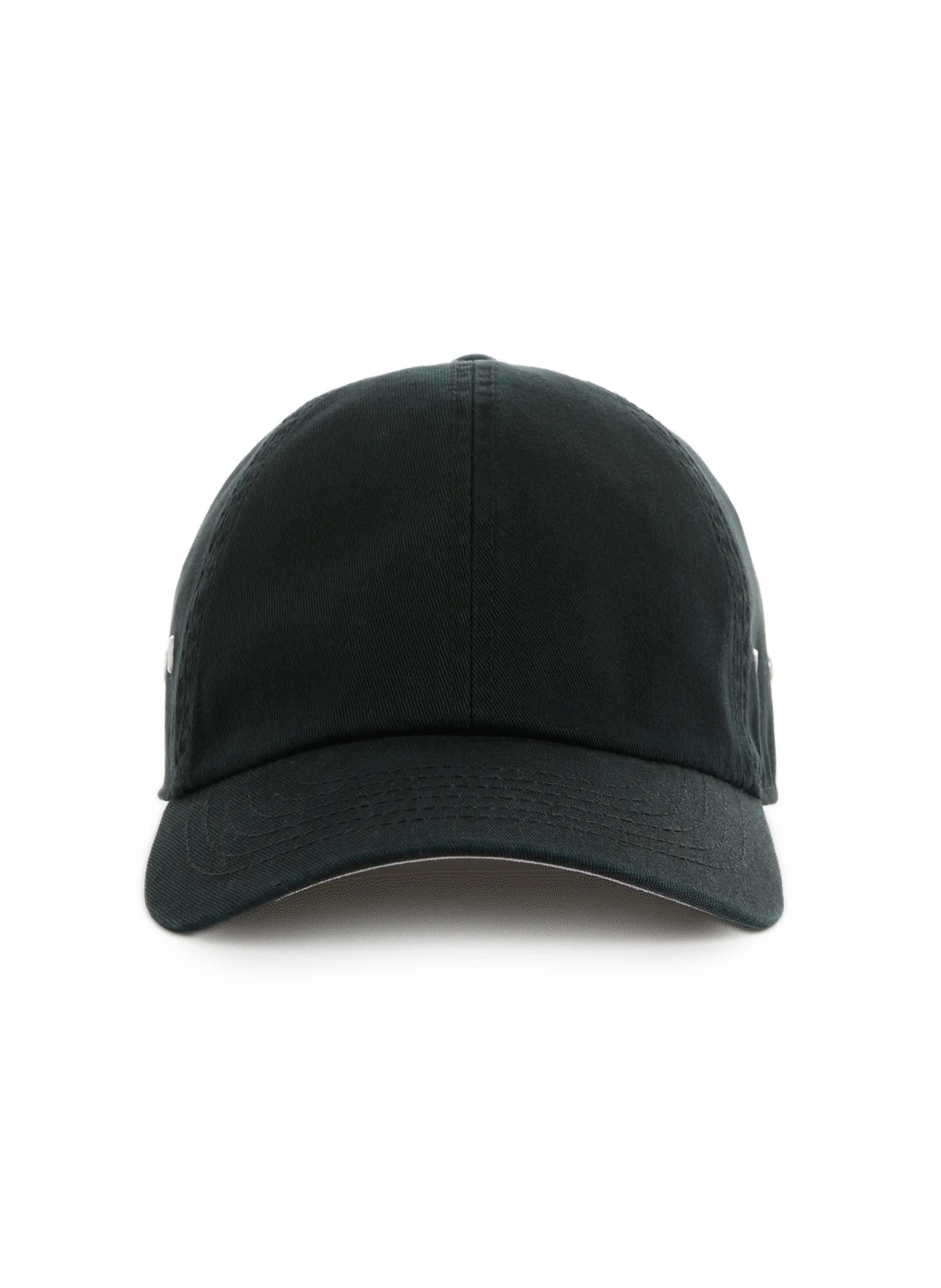 Baumwollkappe Schwarz BASBALL