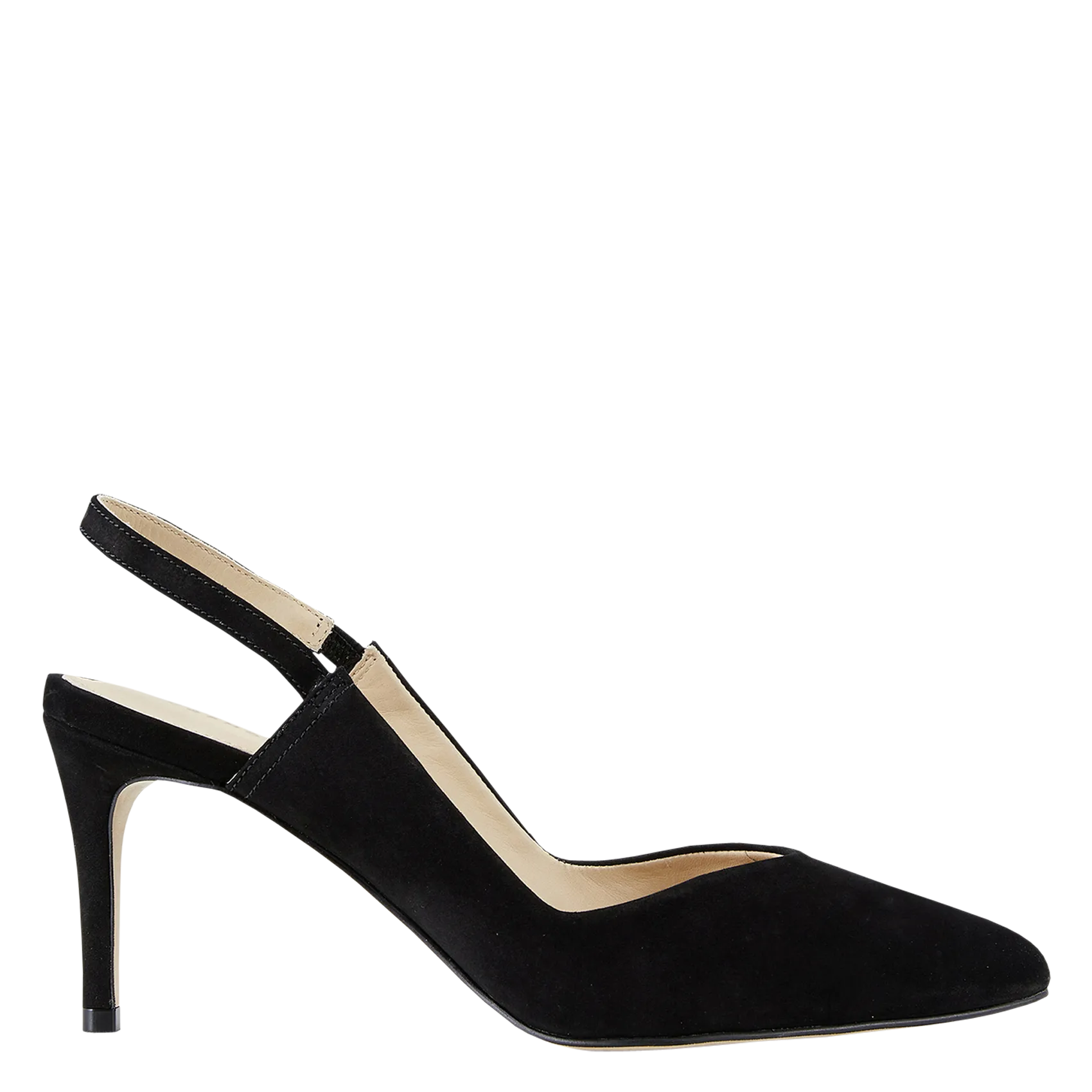 Pumps aus Veloursleder Schwarz ZAELA