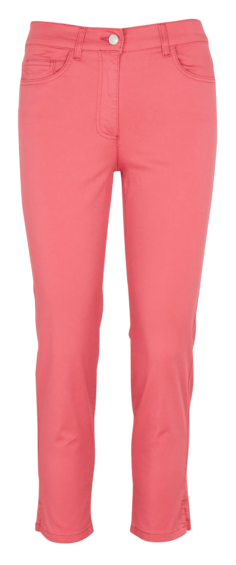 Caprihose aus Baumwoll-Mix Rot PK012-MASONB