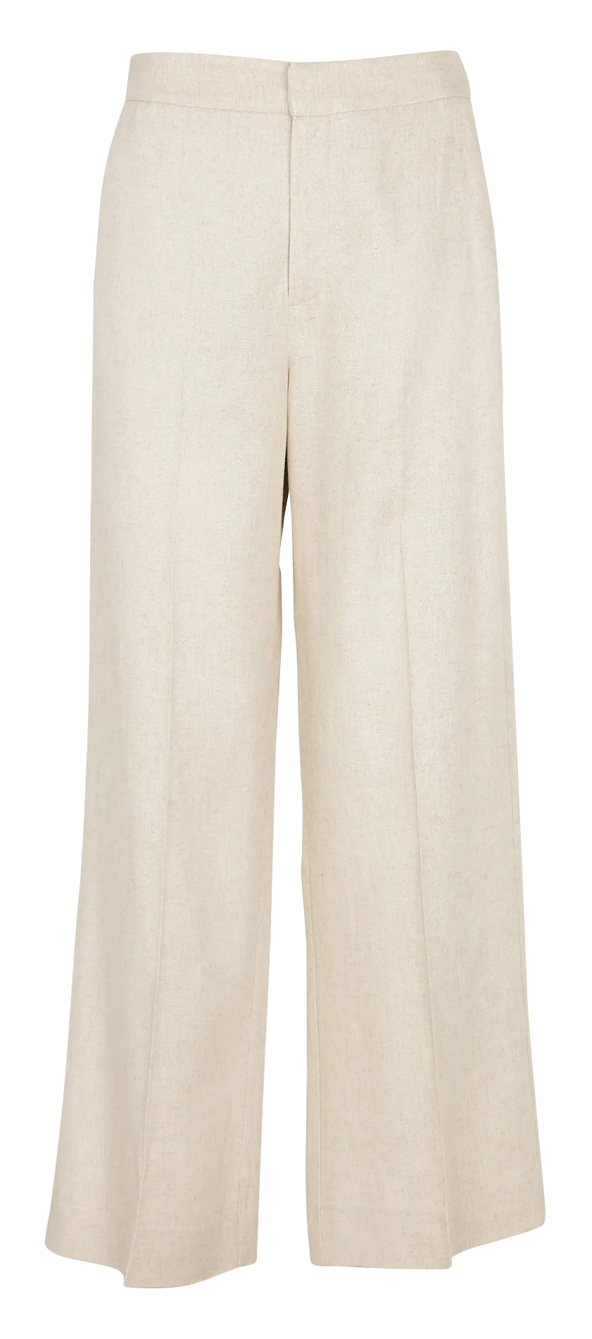 Weite Taillenhose Beige PARTENA