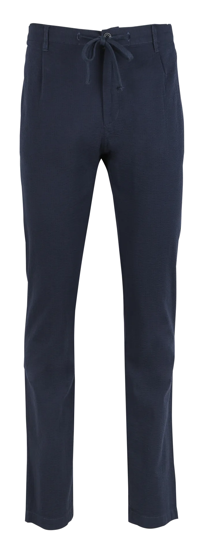 Gerade geschnittene Baumwollhose Blau TANKER