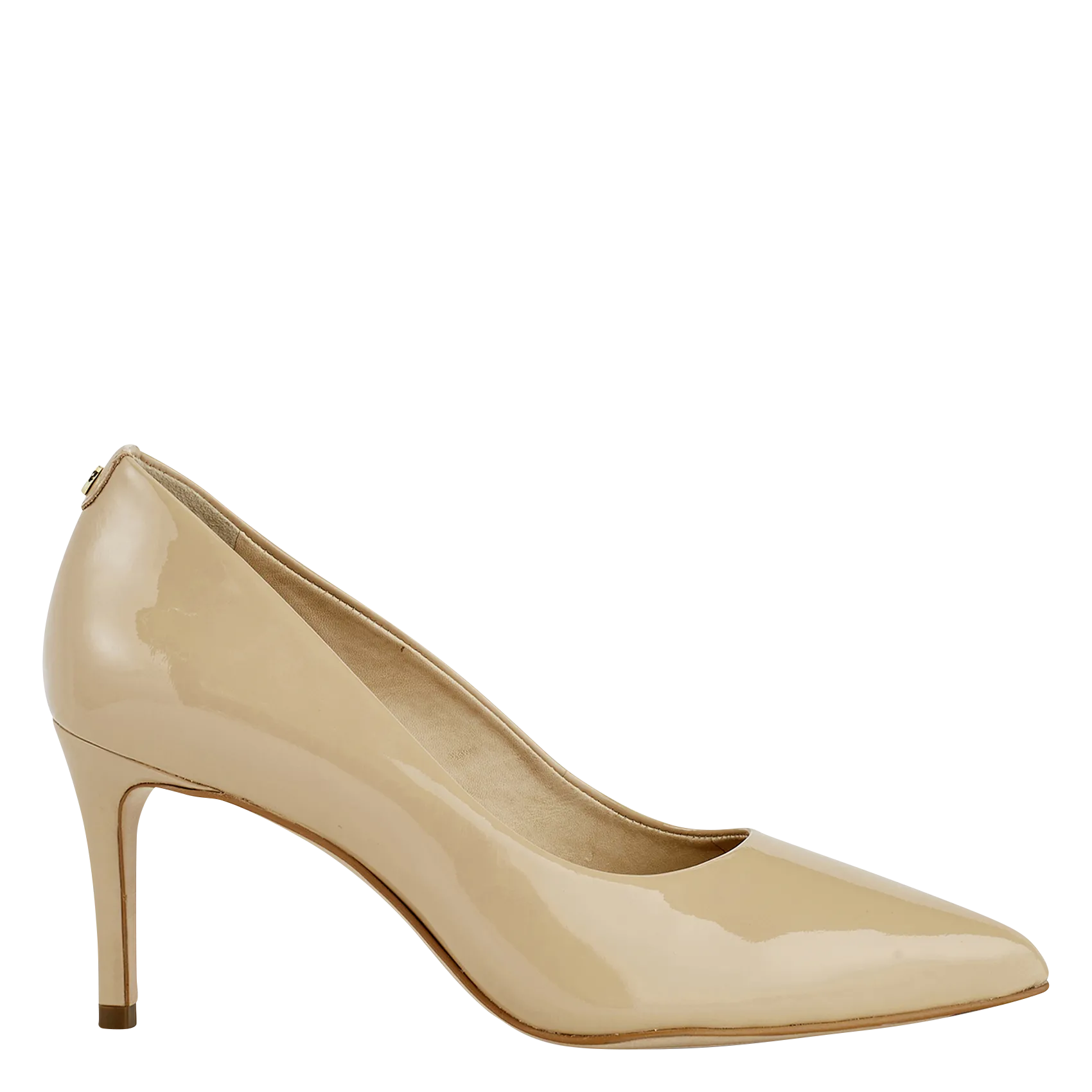 Lacklederpumps mit Absatz Beige AZALEA2