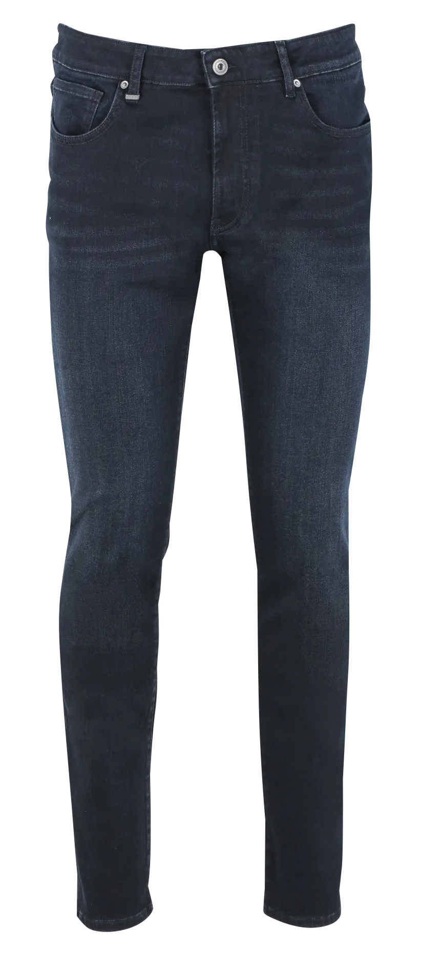 Schmale Jeans aus Baumwollmischung Blau BRUCE