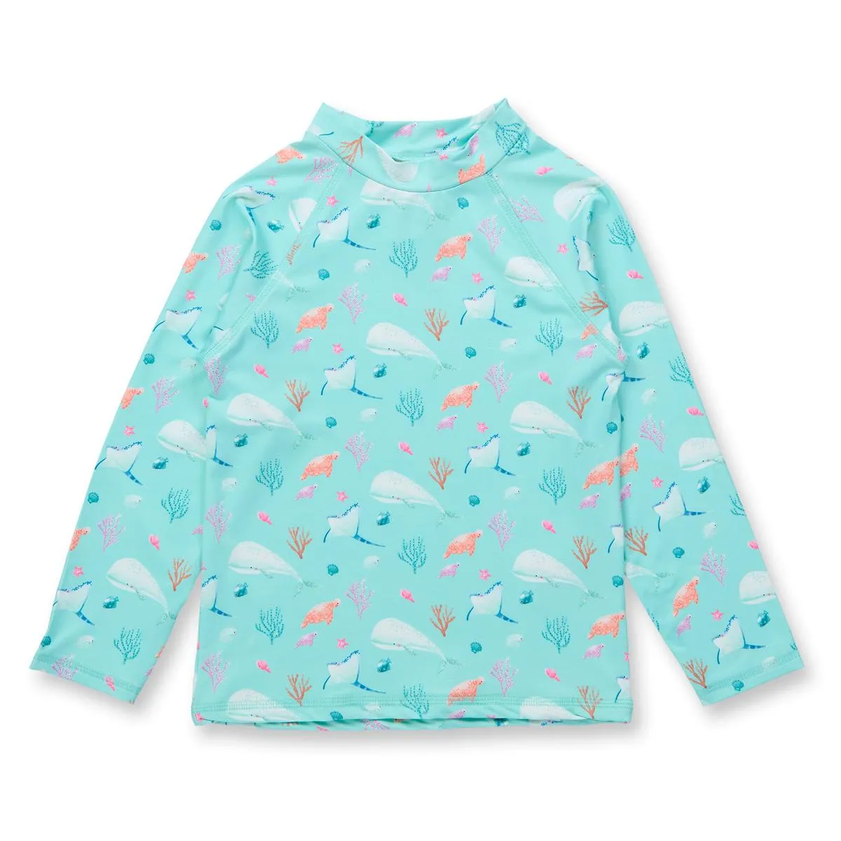 Bade-Shirt "Sealife", UV 50+, GRS-zertifiziert