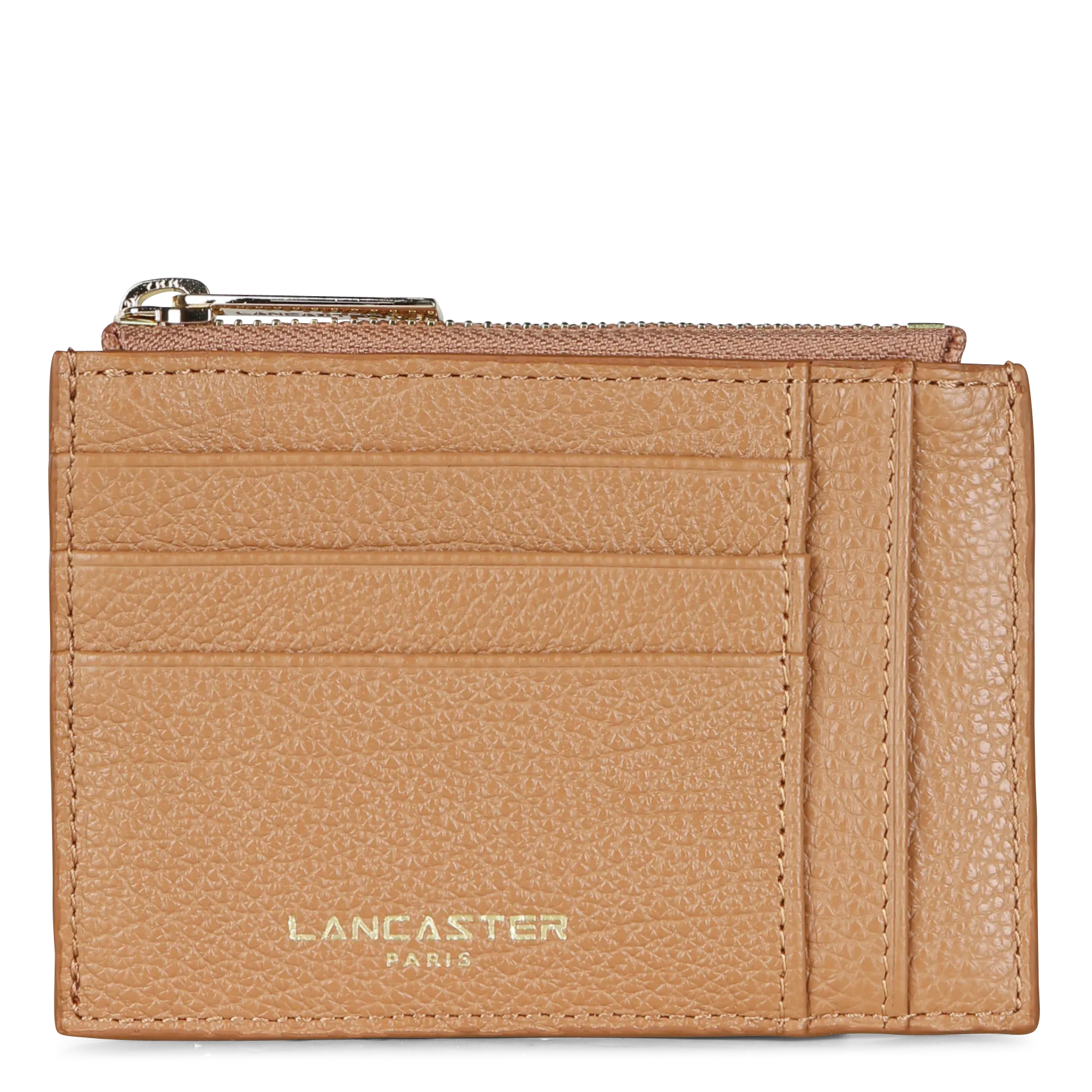 Leder-Kartenhalter Braun DUNE