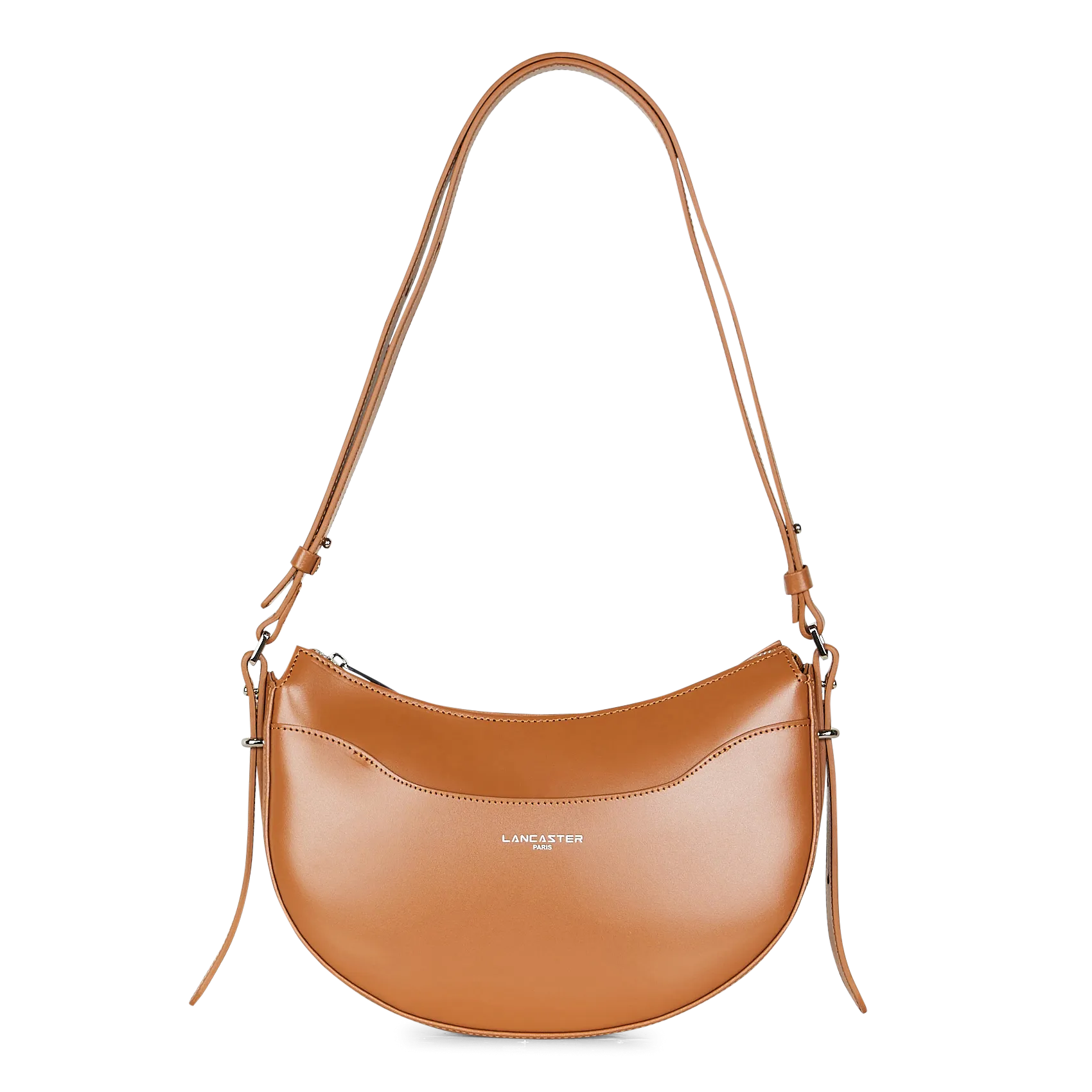 Umhängetasche aus Leder Braun SUAVE ACE