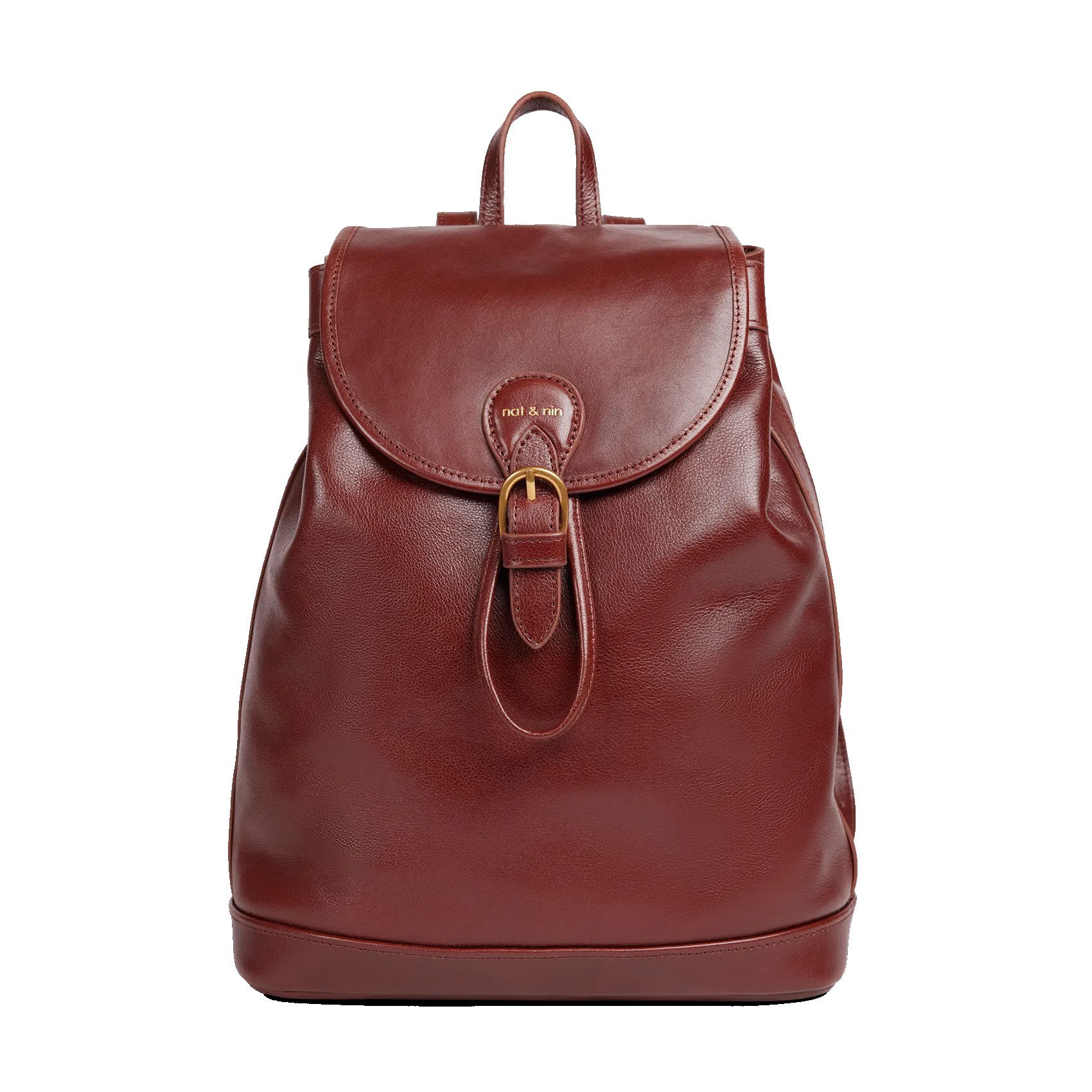 Lederrucksack Braun JUDE