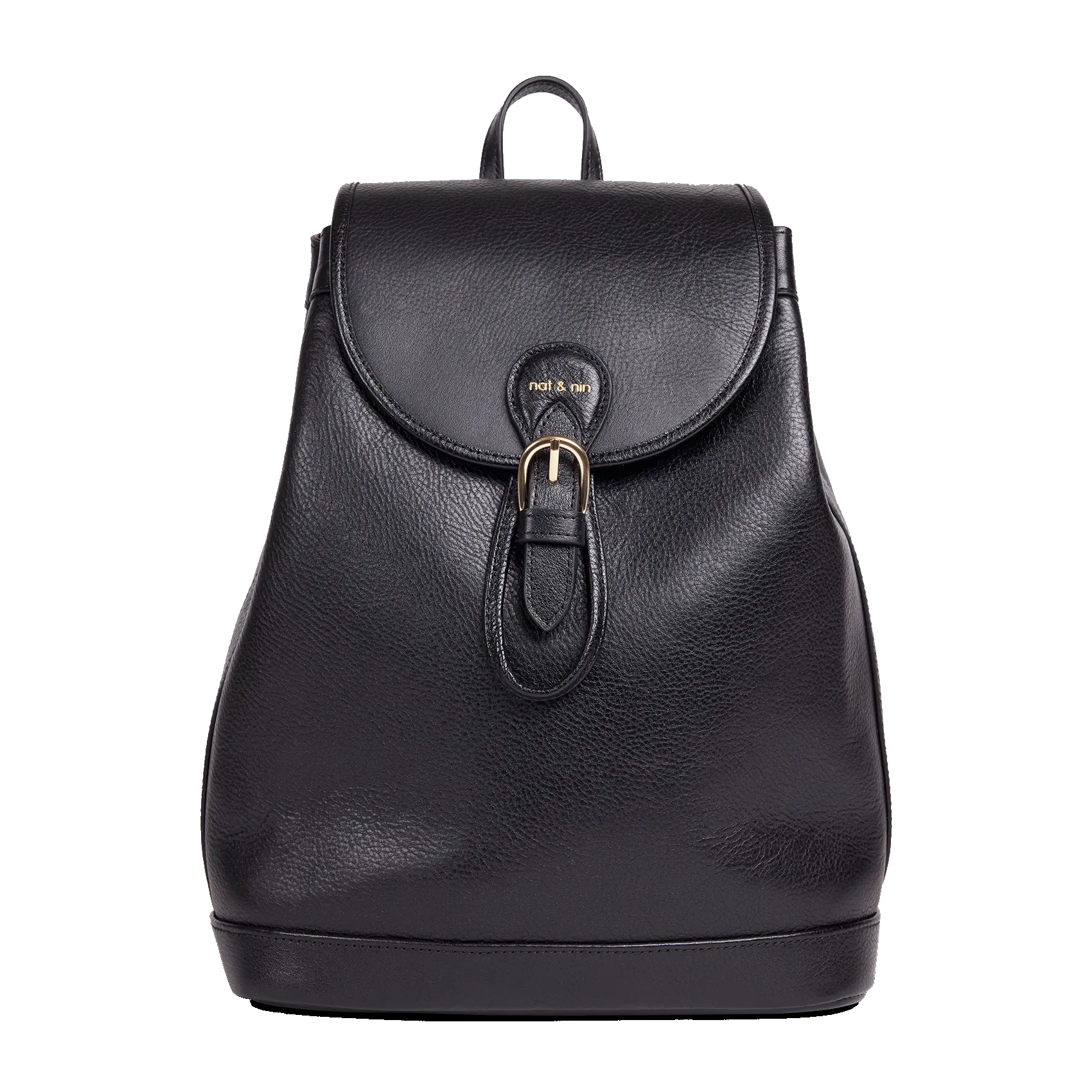 Lederrucksack Schwarz JUDE