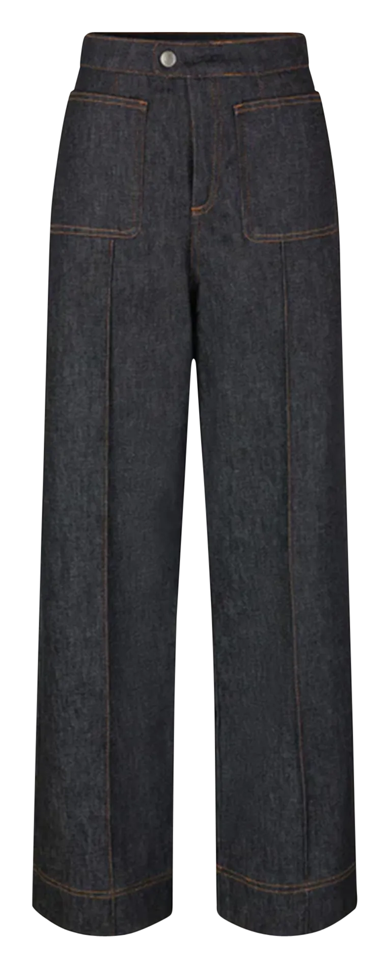 Rohes Denim-Jeans aus Bio-Baumwollmischung Schwarz HARRY