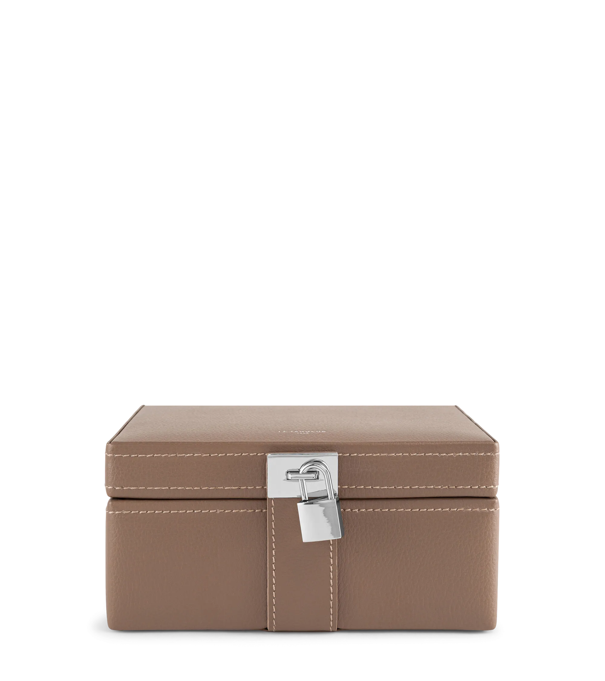 Schmuckkästchen aus Leder Braun