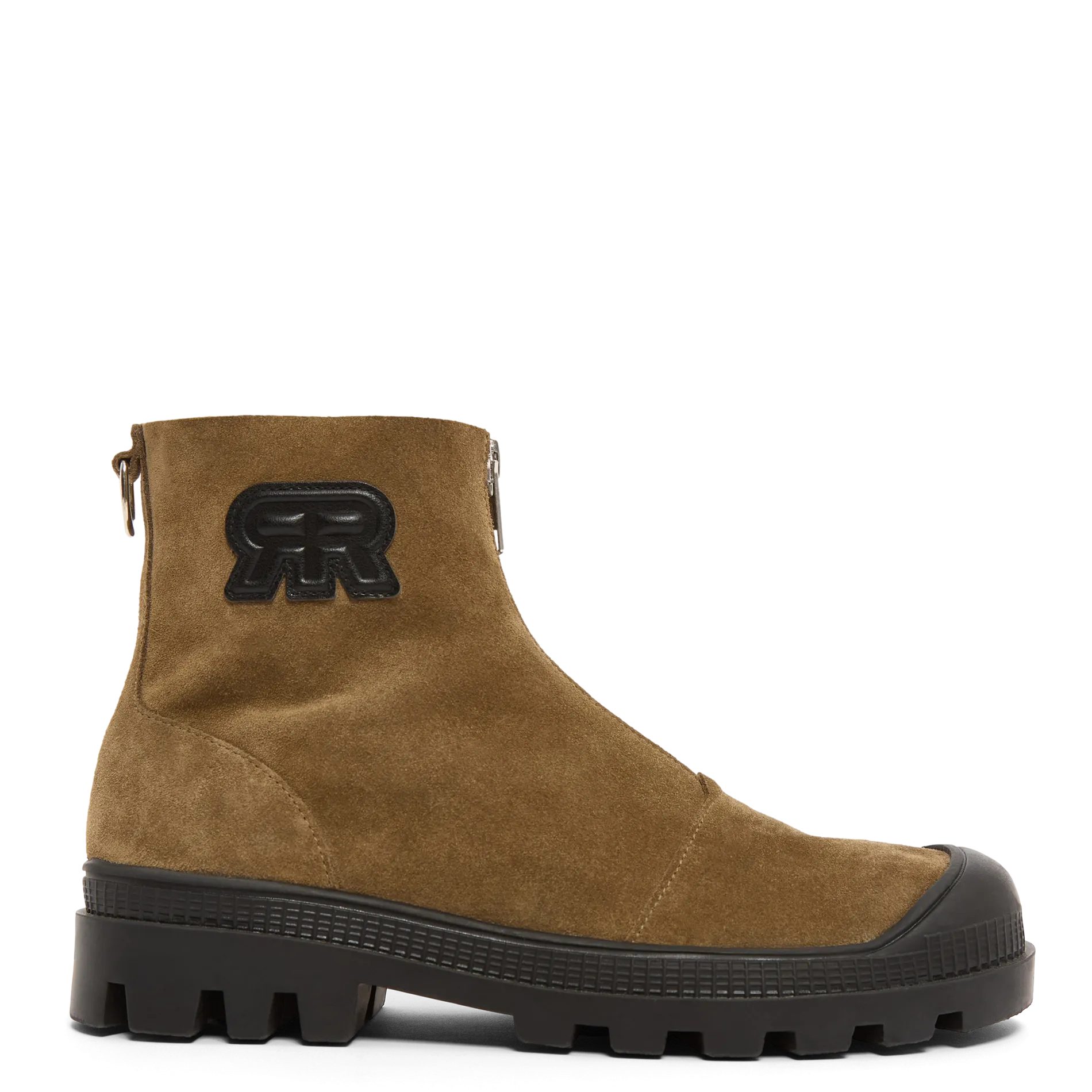 Bianca - Lederstiefeletten Grun NEVADA