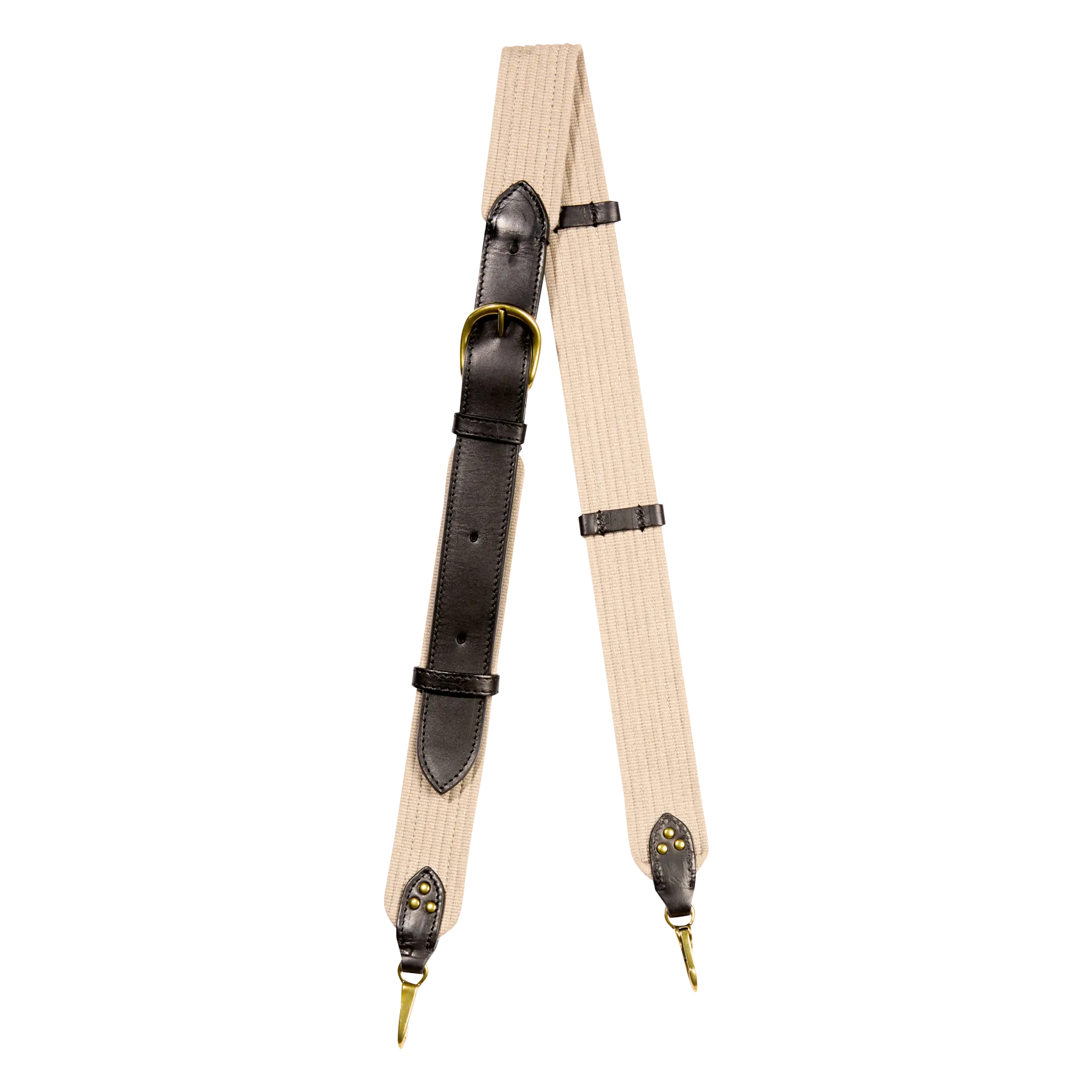Schultergurt aus Baumwollmischung Braun