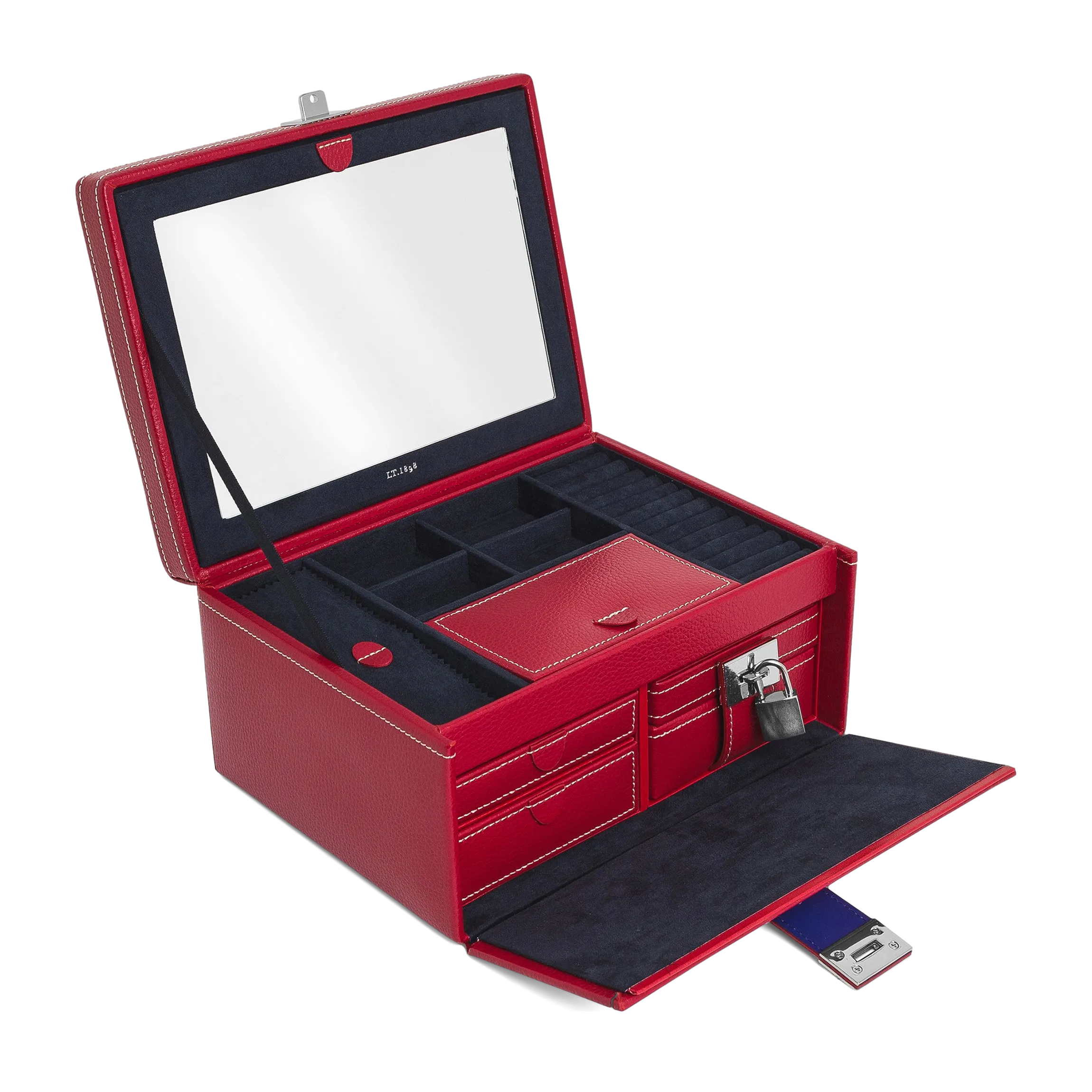Schmuckkästchen Rot