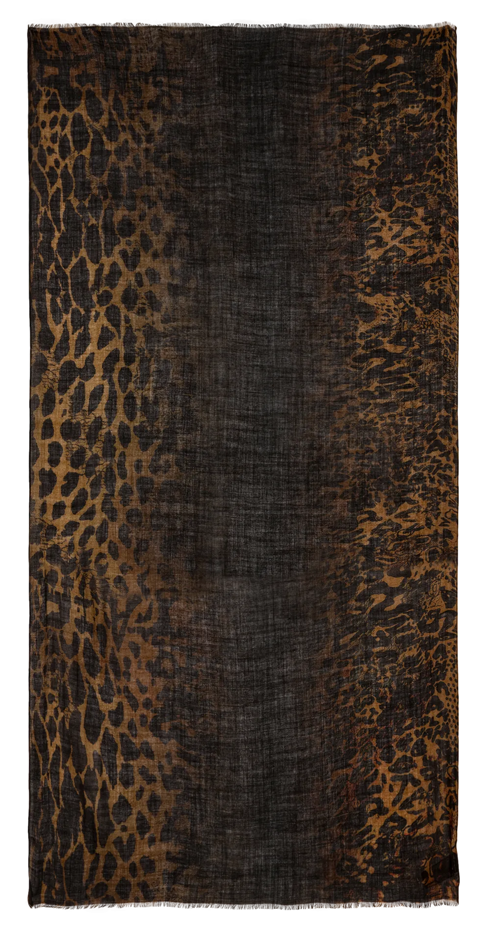 Bedruckter Wollfoulard Beige JUDY