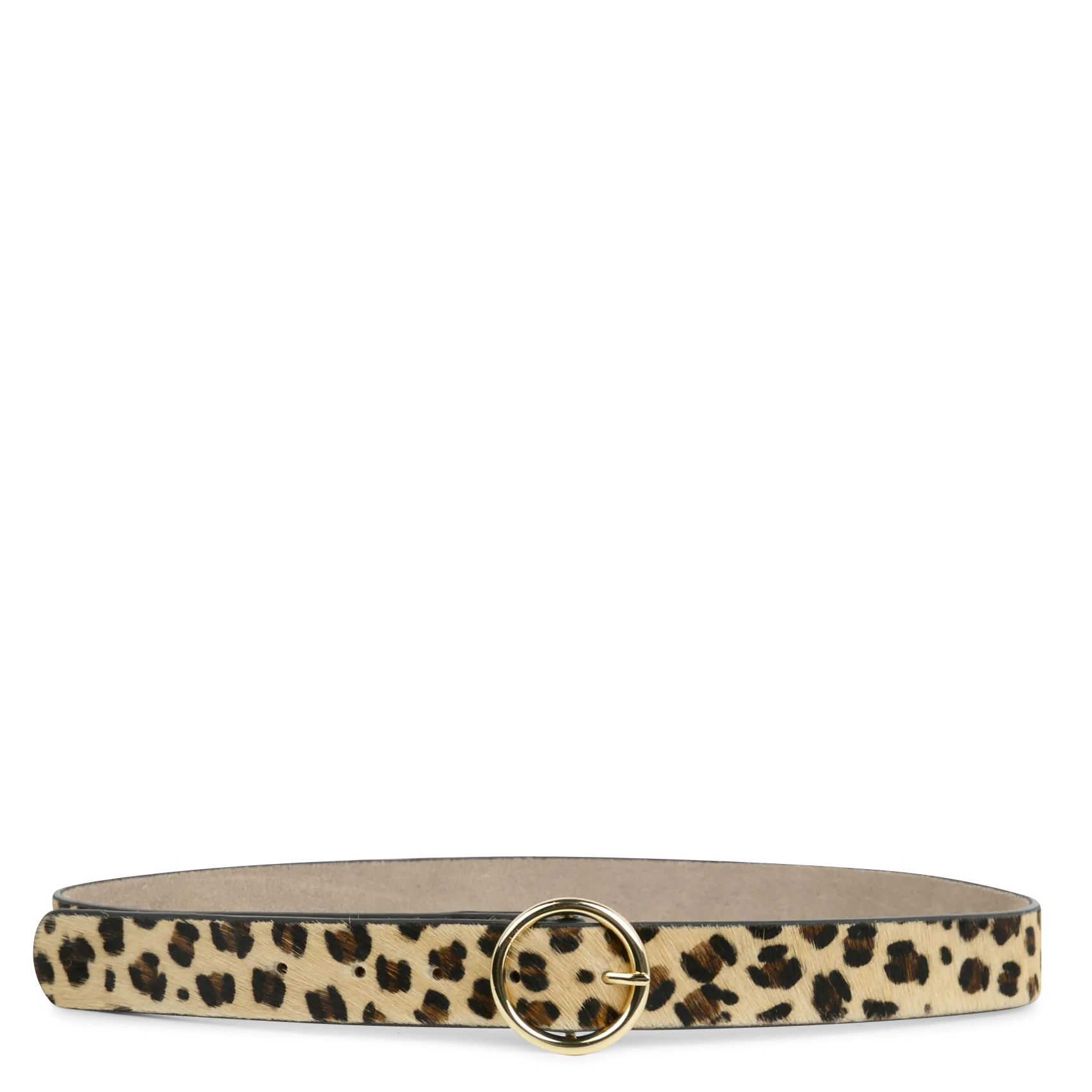 Armband aus Leder in Leoparden-Optik Beige CLEOPARD