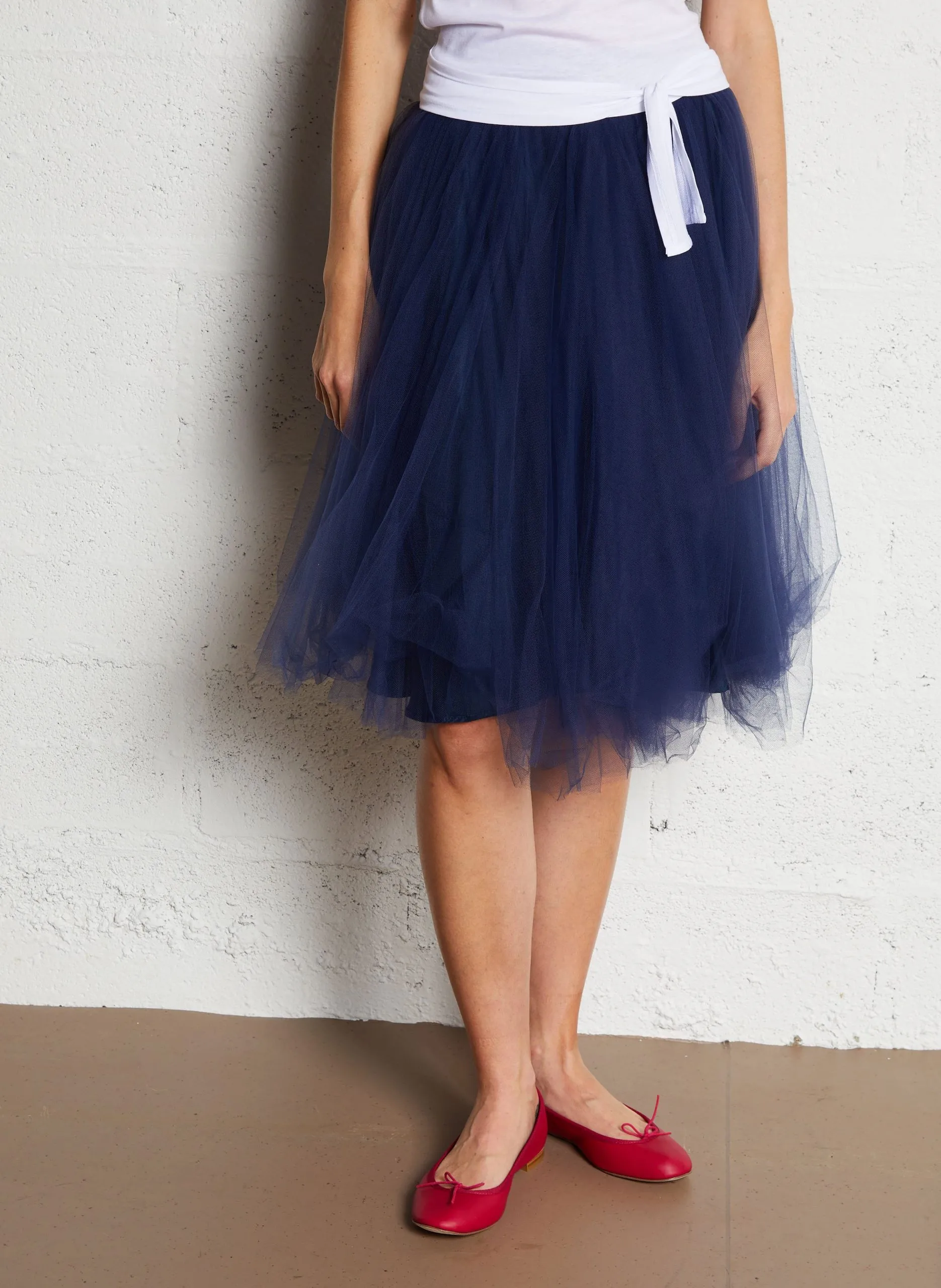 Tutu mit Tüll Blau
