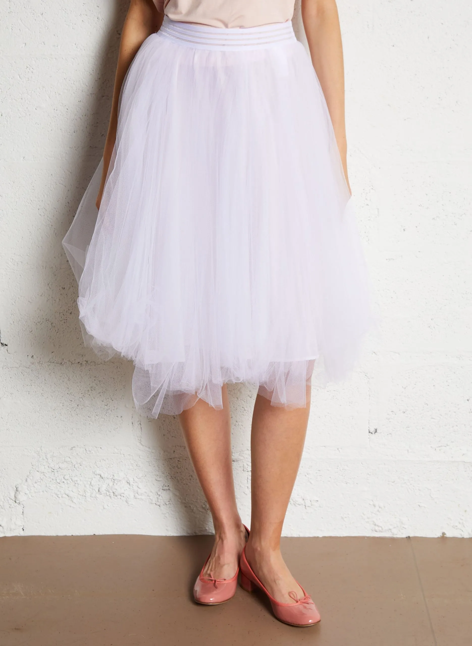 Tutu mit Tüll Weiss