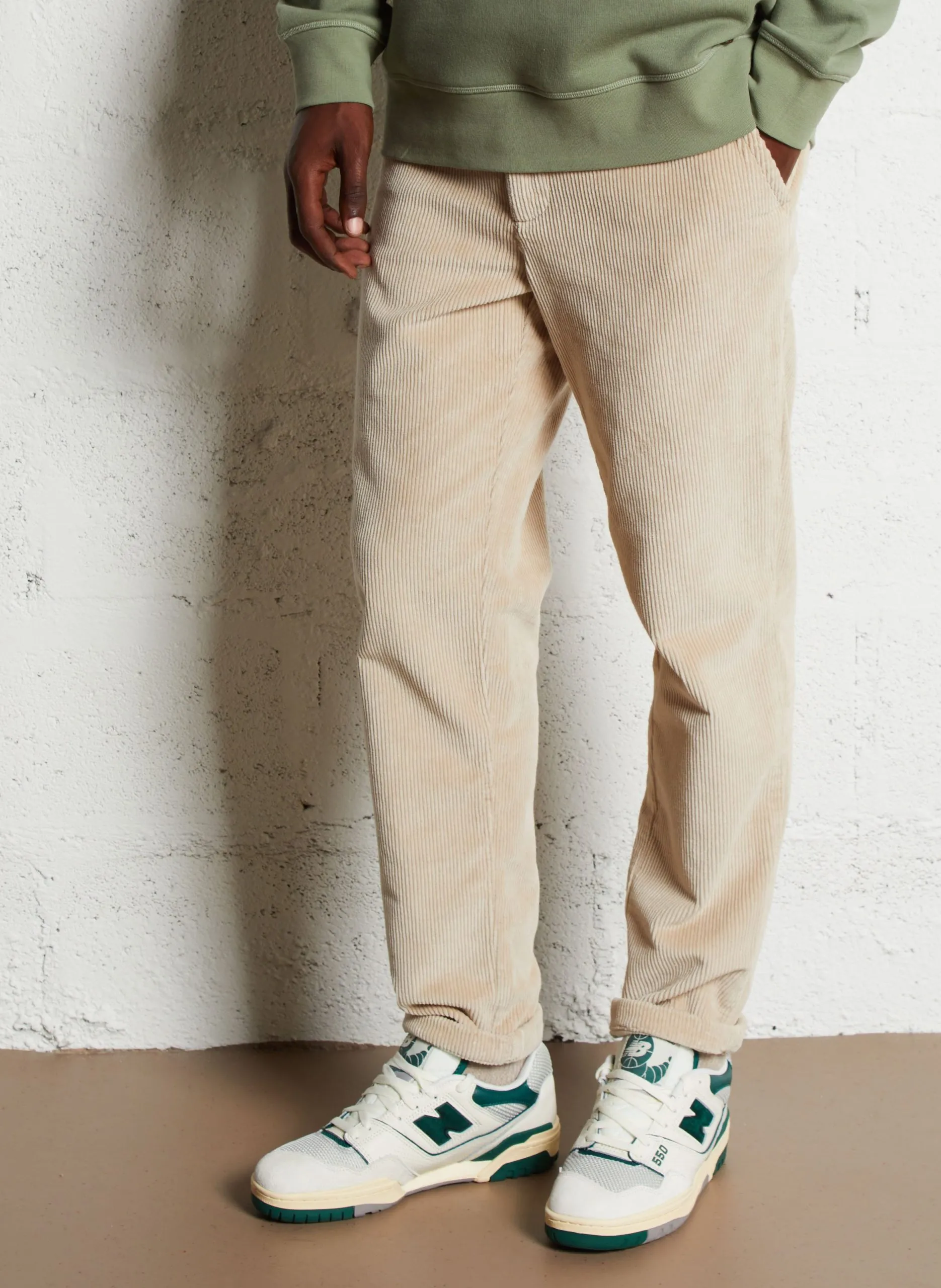 Cordhose Beige CHUCK