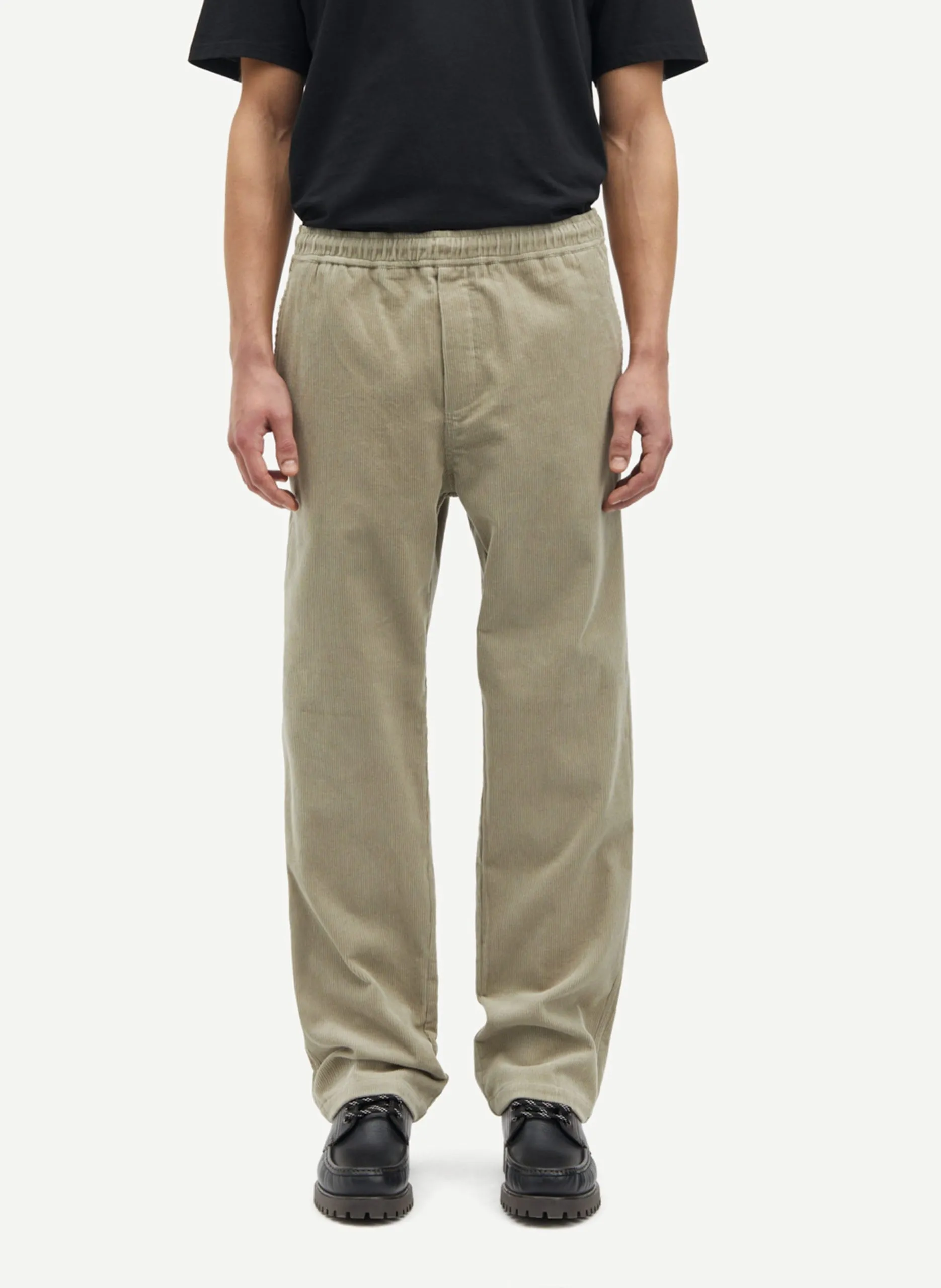 Cord-Hose - gerade geschnitten Beige JABARI