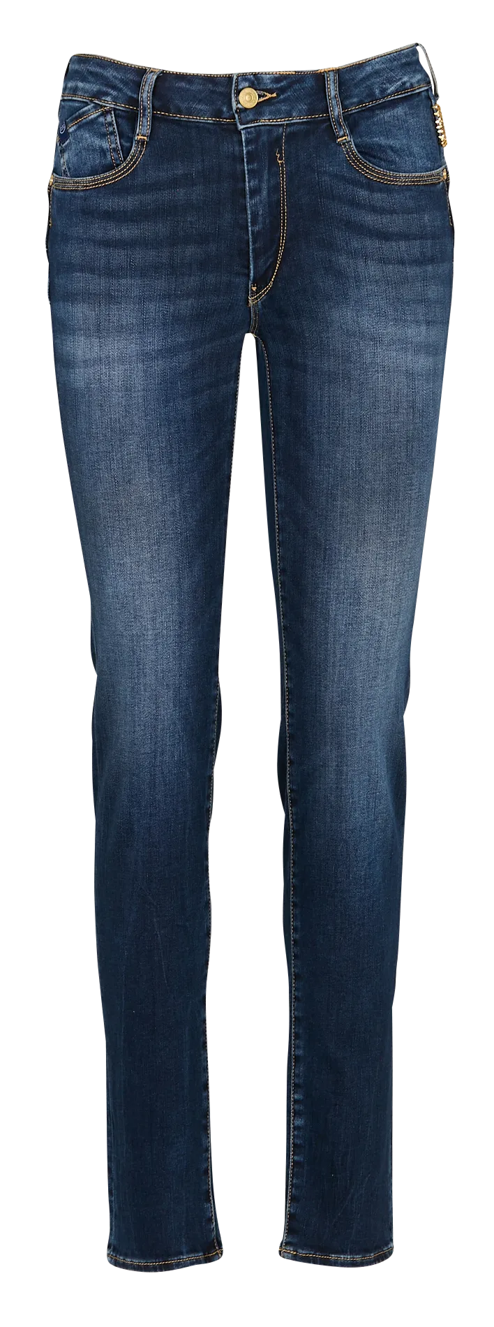 Slimfit-Jeans aus Baumwoll-Mix mit Push-up-Effekt Blau PULPHIGH