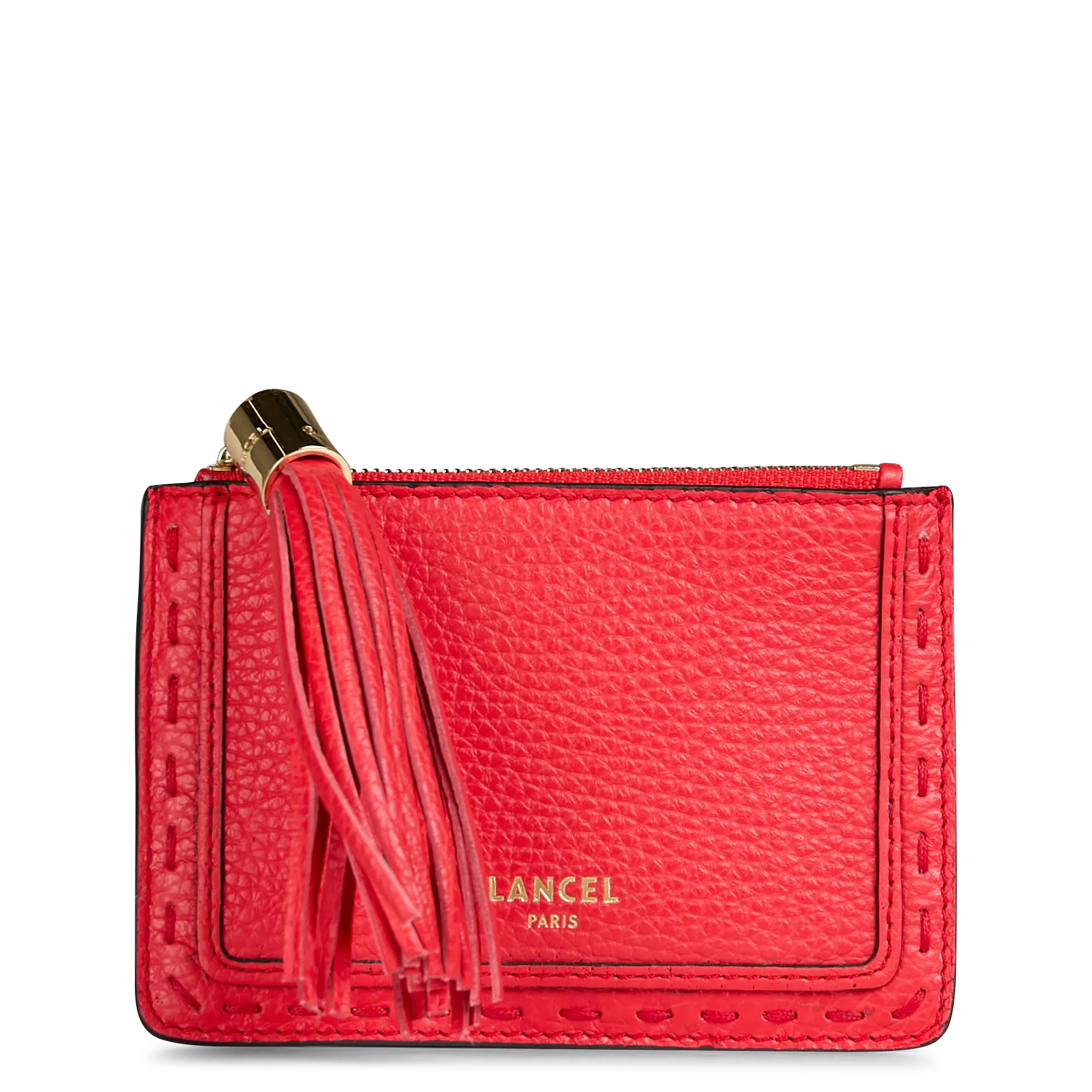 Kartenetui aus Leder Rot PREMIER FLIRT