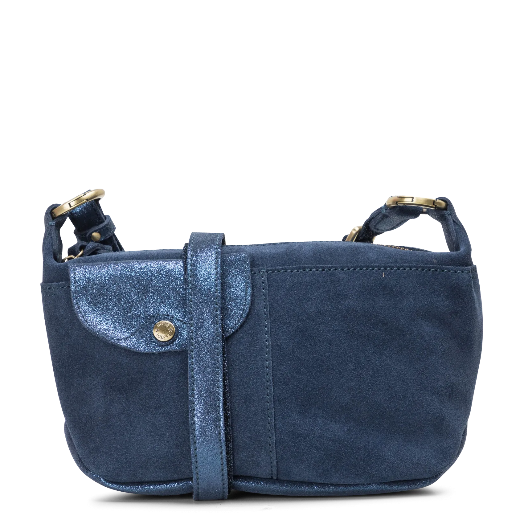Brieftasche aus Leder Blau LAYA