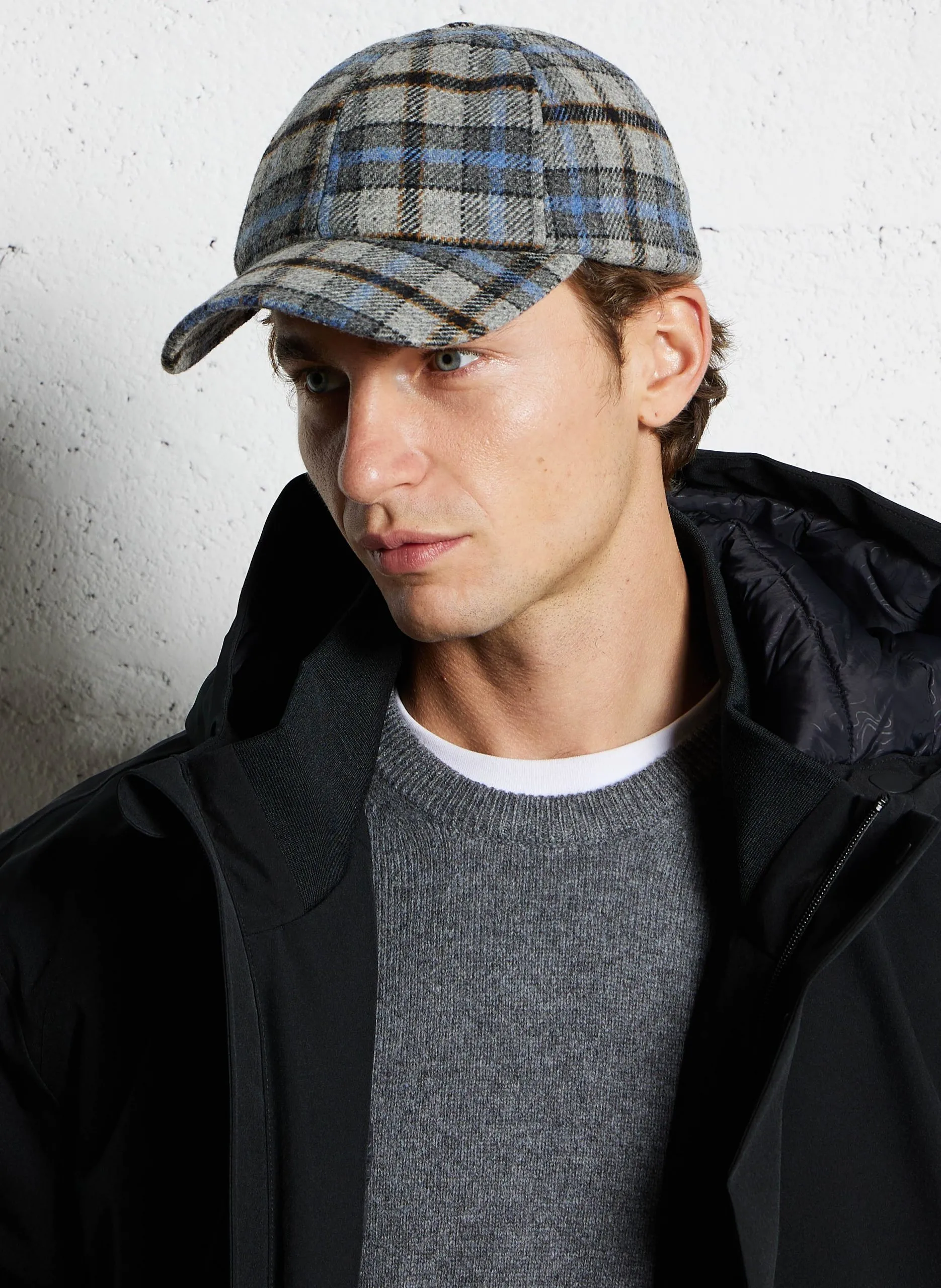 Bedruckte Wollmütze Mehrfarbig ETHAN