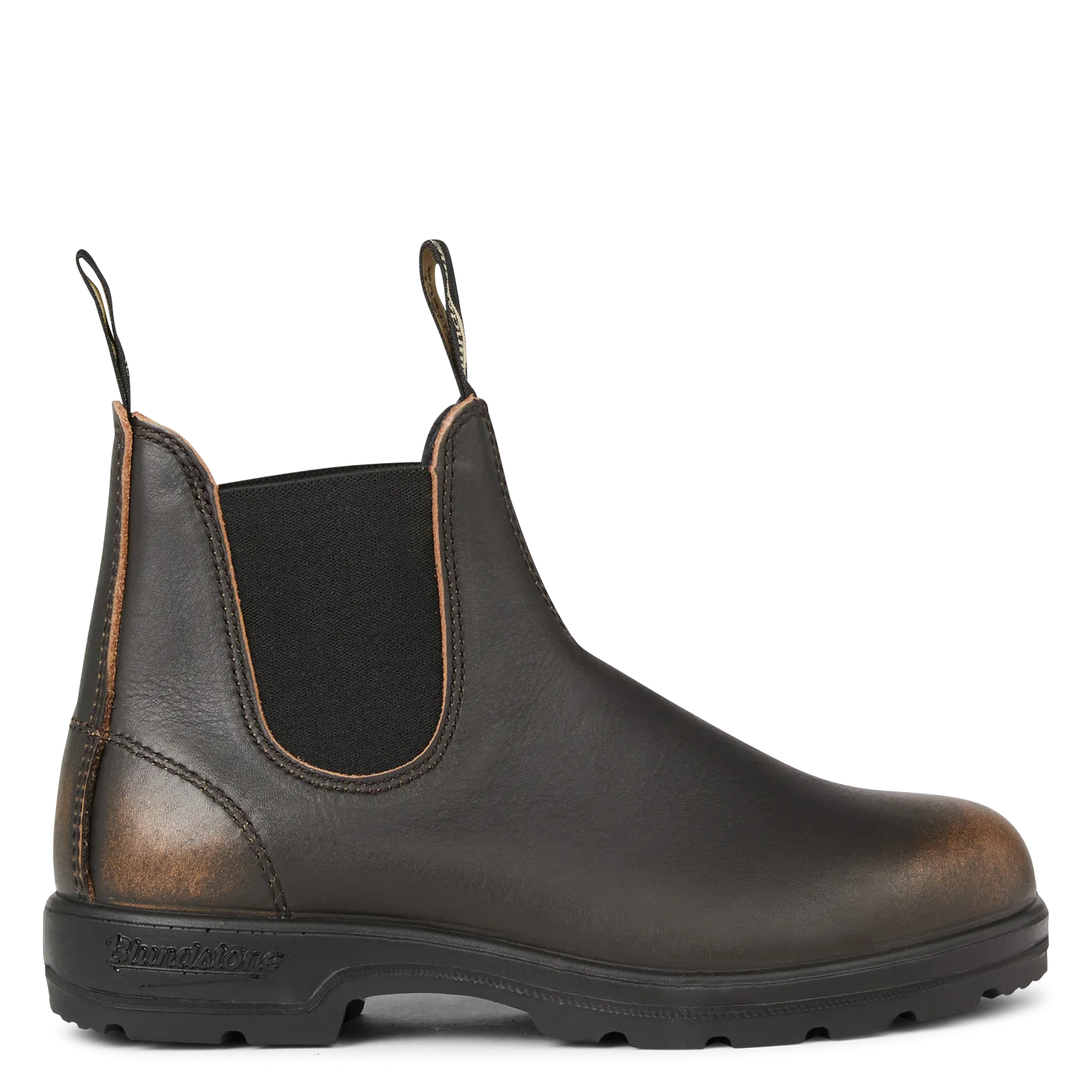 Chelsea Boots aus gebürstetem Leder Braun CLASSIC CHELSEA