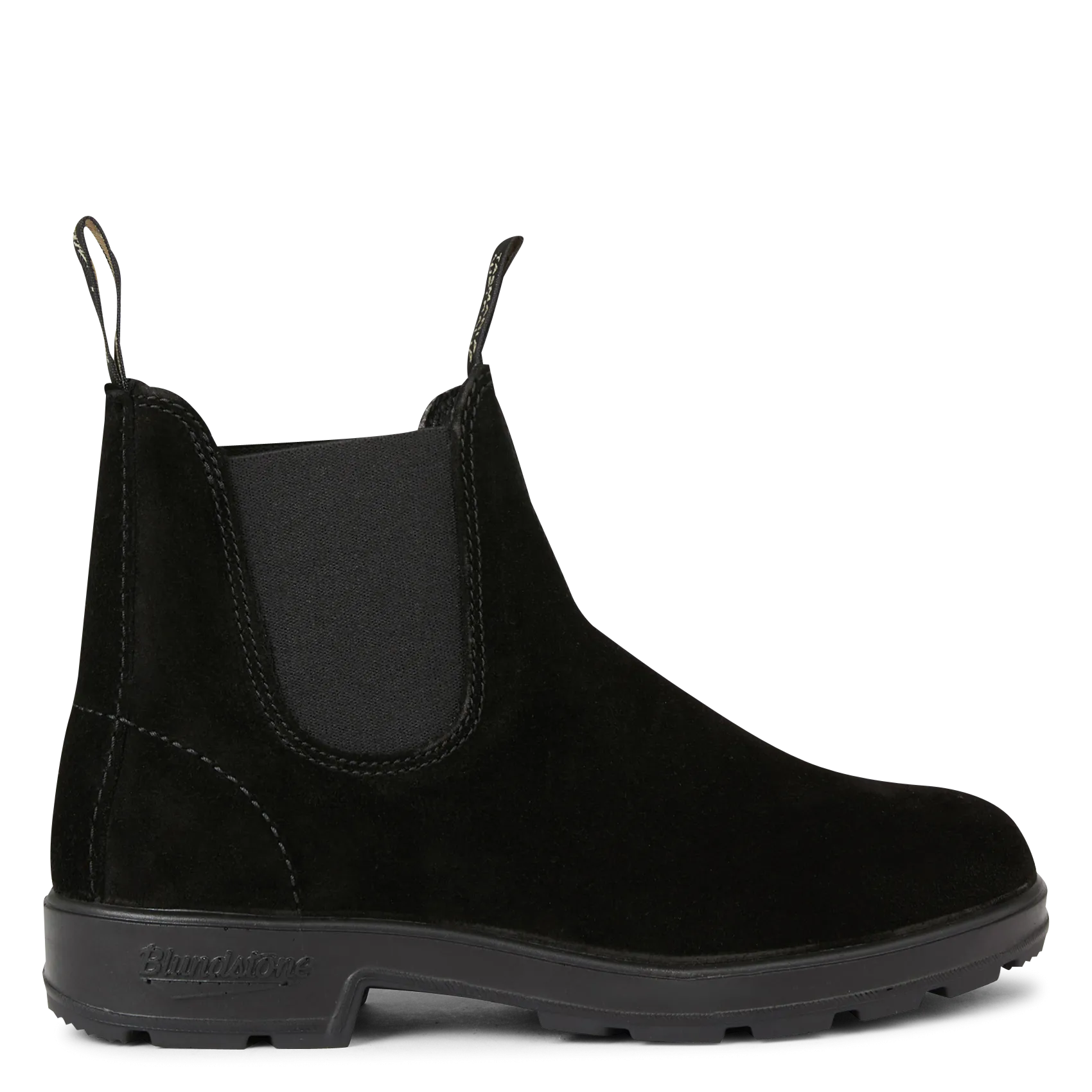 Chelsea-Boots aus Veloursleder Schwarz ORIGINAL CHELSEA