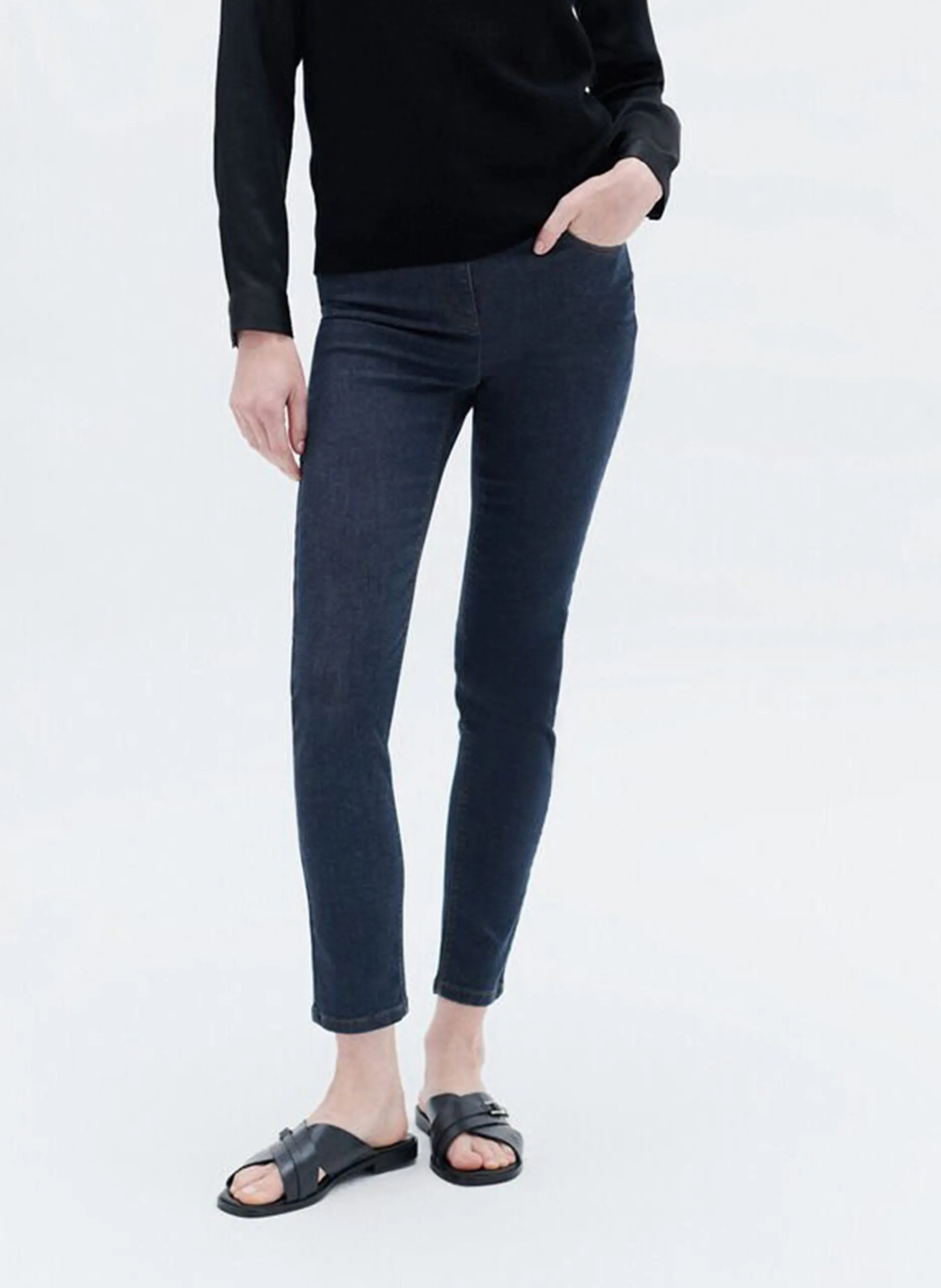 Slim Fit Jeans Blau PK006-TOMB