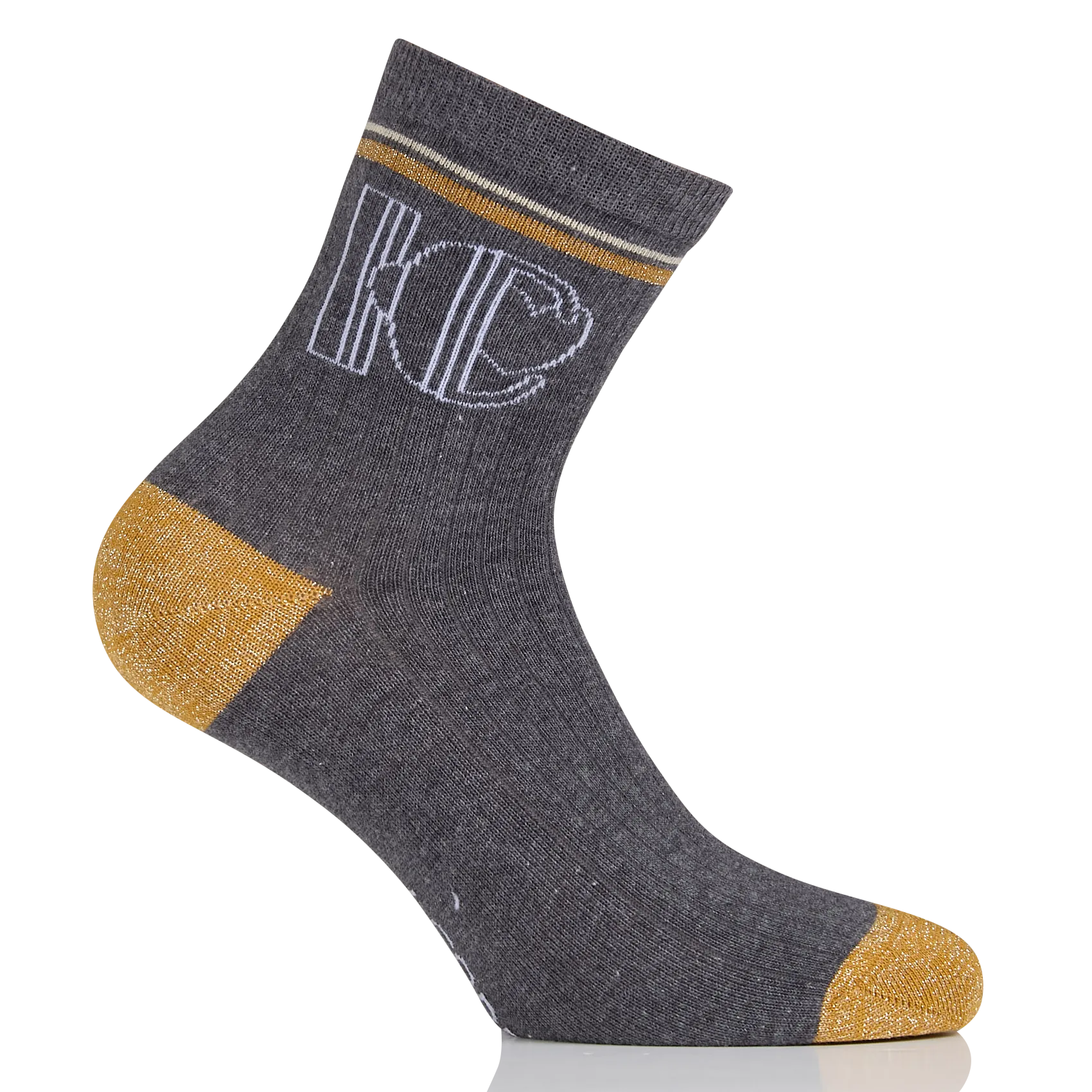 3er-Pack Socken aus Baumwoll-Mix Gelb