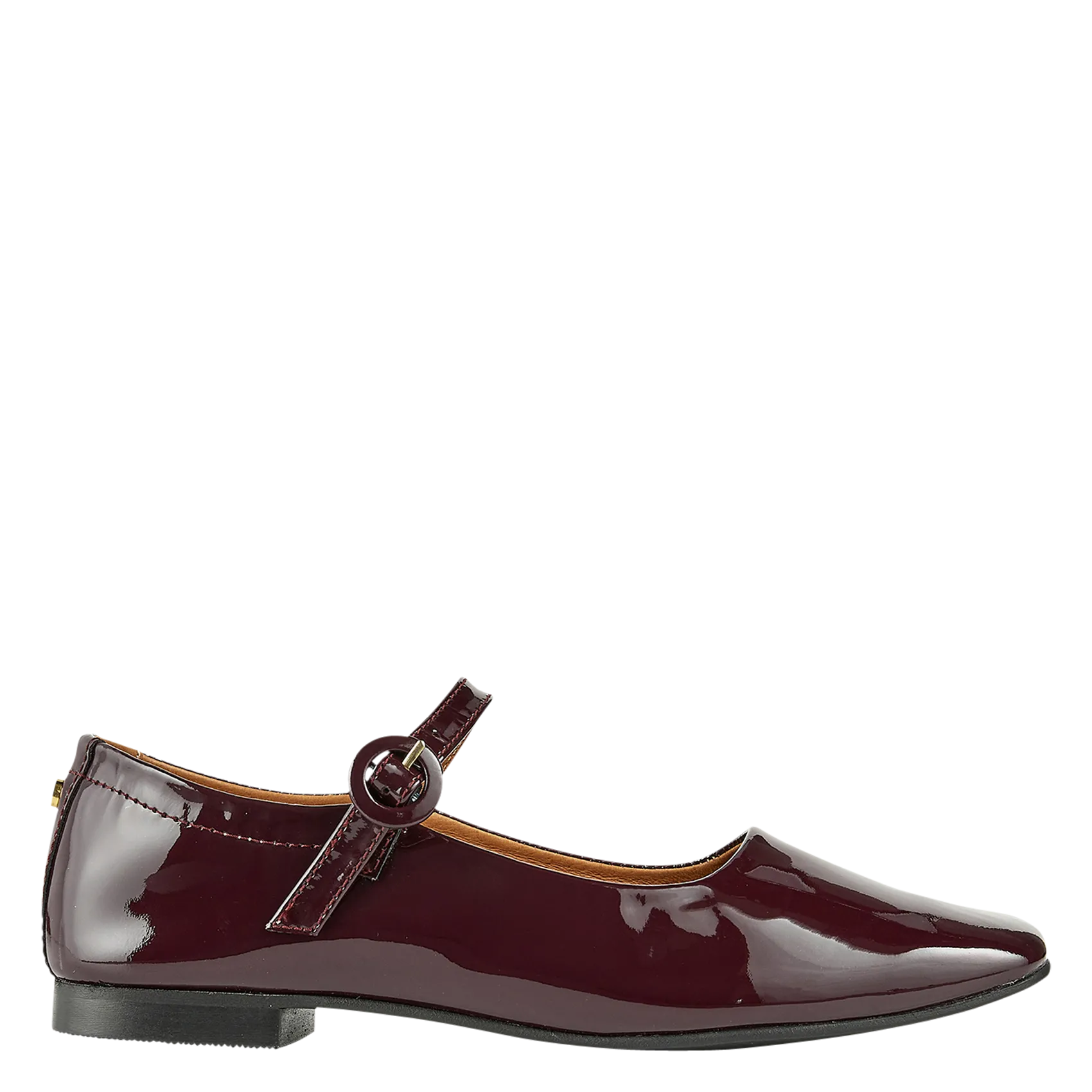 Ballerinas aus Lackleder Pflaume GABRIELLA