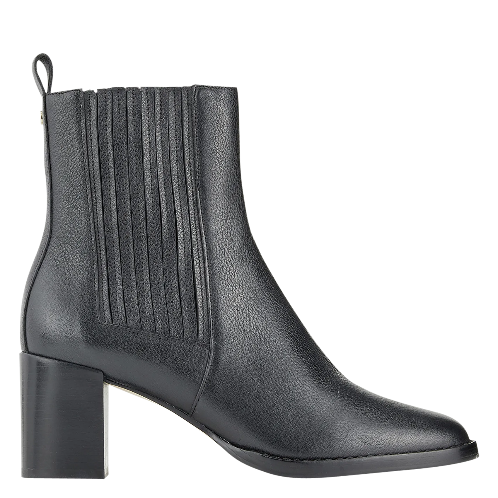 - 100% Leder, - abgerundet, - Reißverschluss innen, - Absatzhöhe: 9 cm. Schwarz BELLA