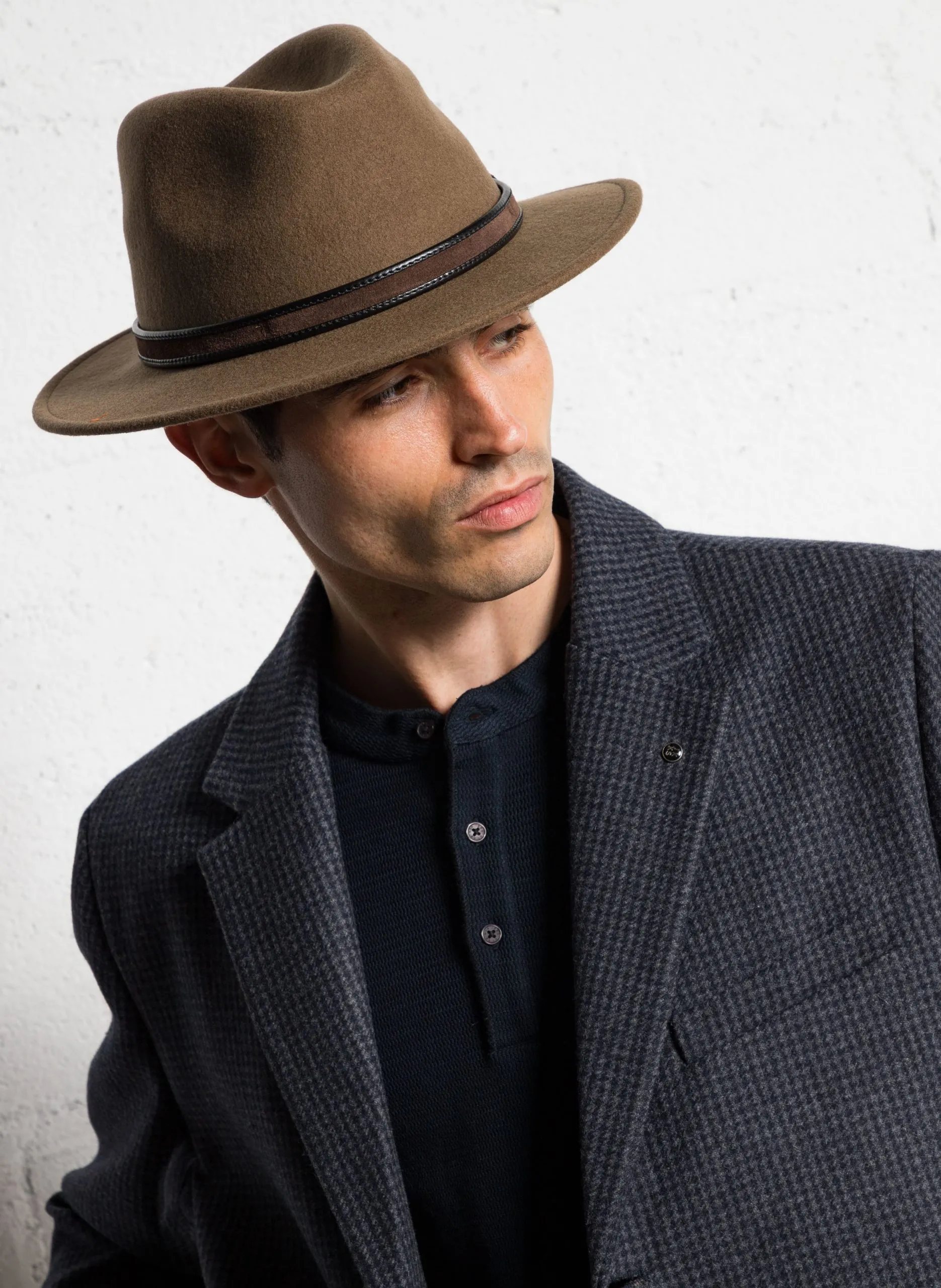 Wollfilz-Hut Mehrfarbig