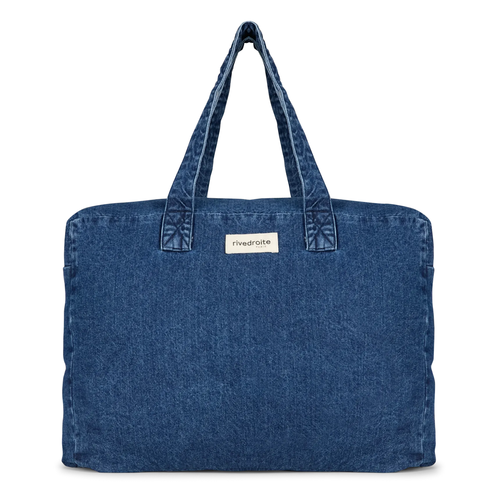 Wochenendtasche aus Baumwollmischung Blau ELZEVIR
