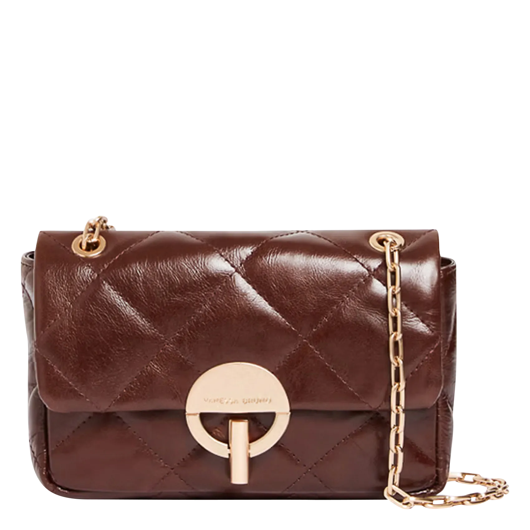 Brieftasche aus Leder Braun MOON M