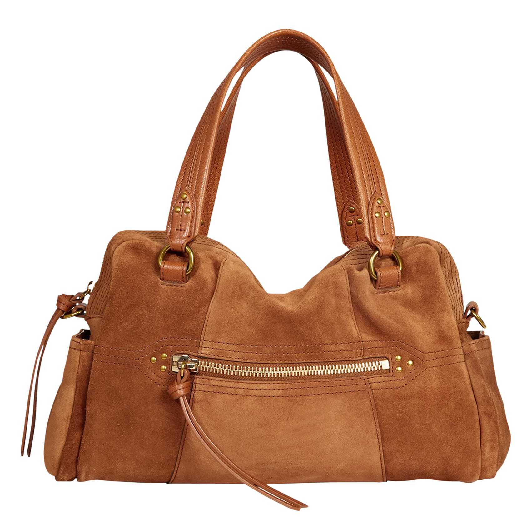 Brieftasche aus Leder Braun LUCKY