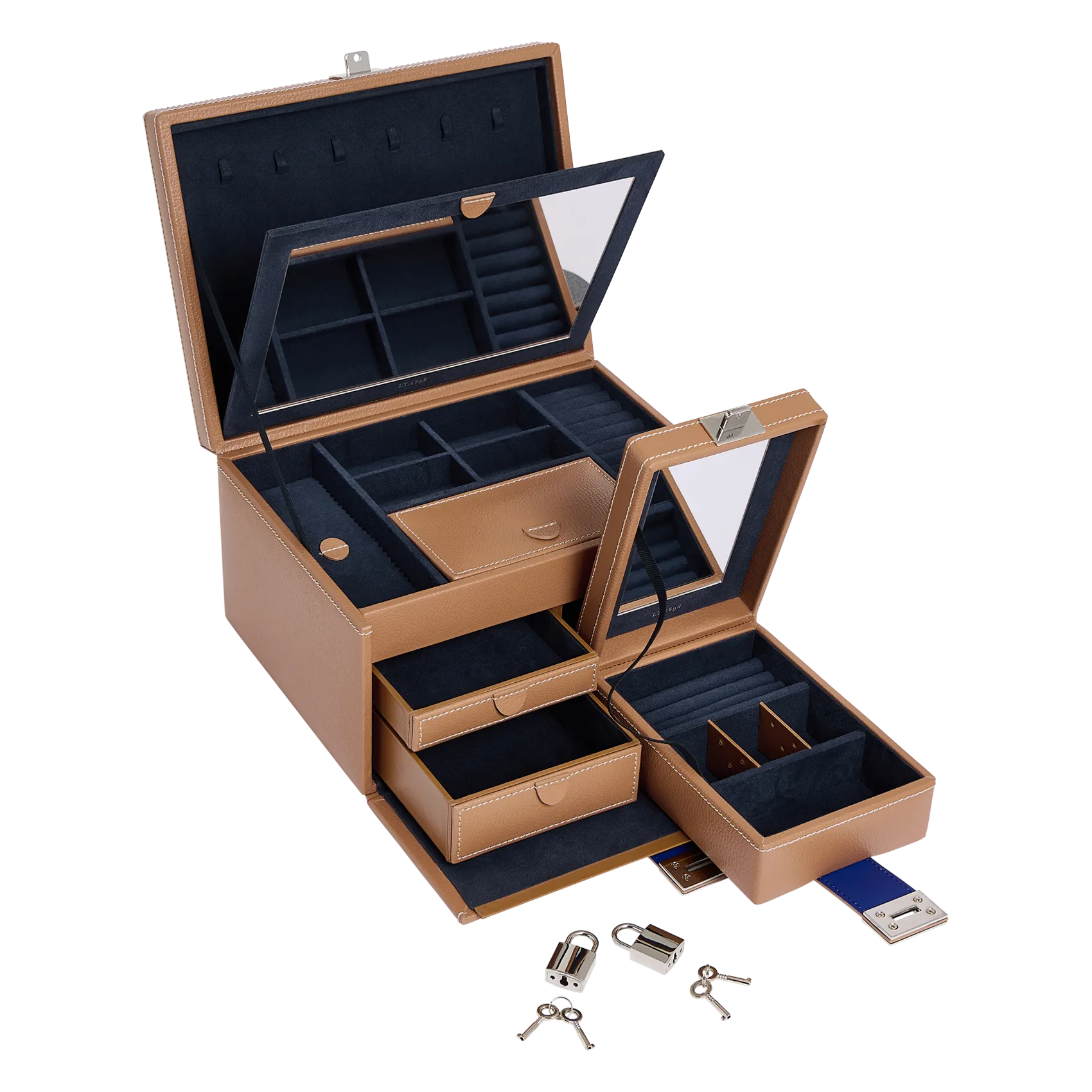 Schmuckkästchen Beige