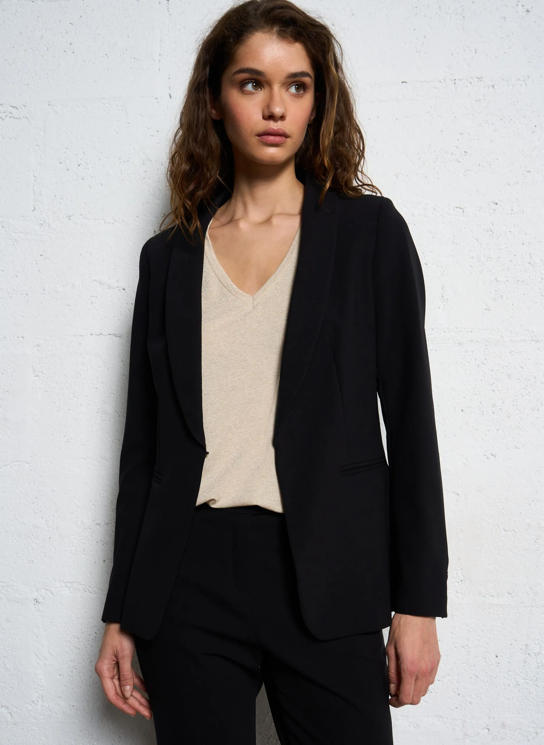Blazer Schwarz REINE